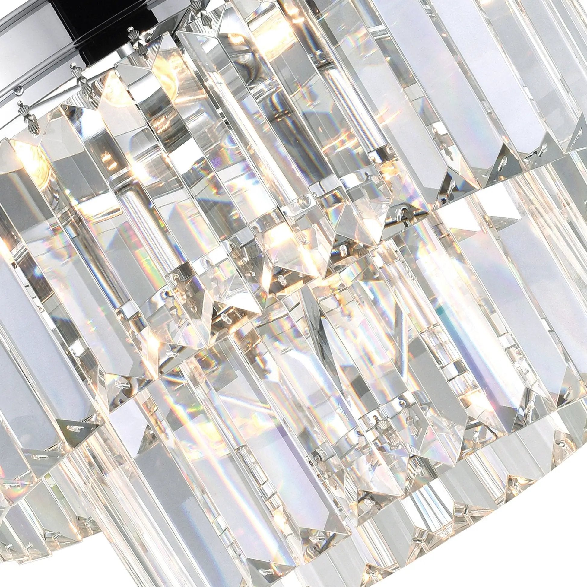 chrome chandelier