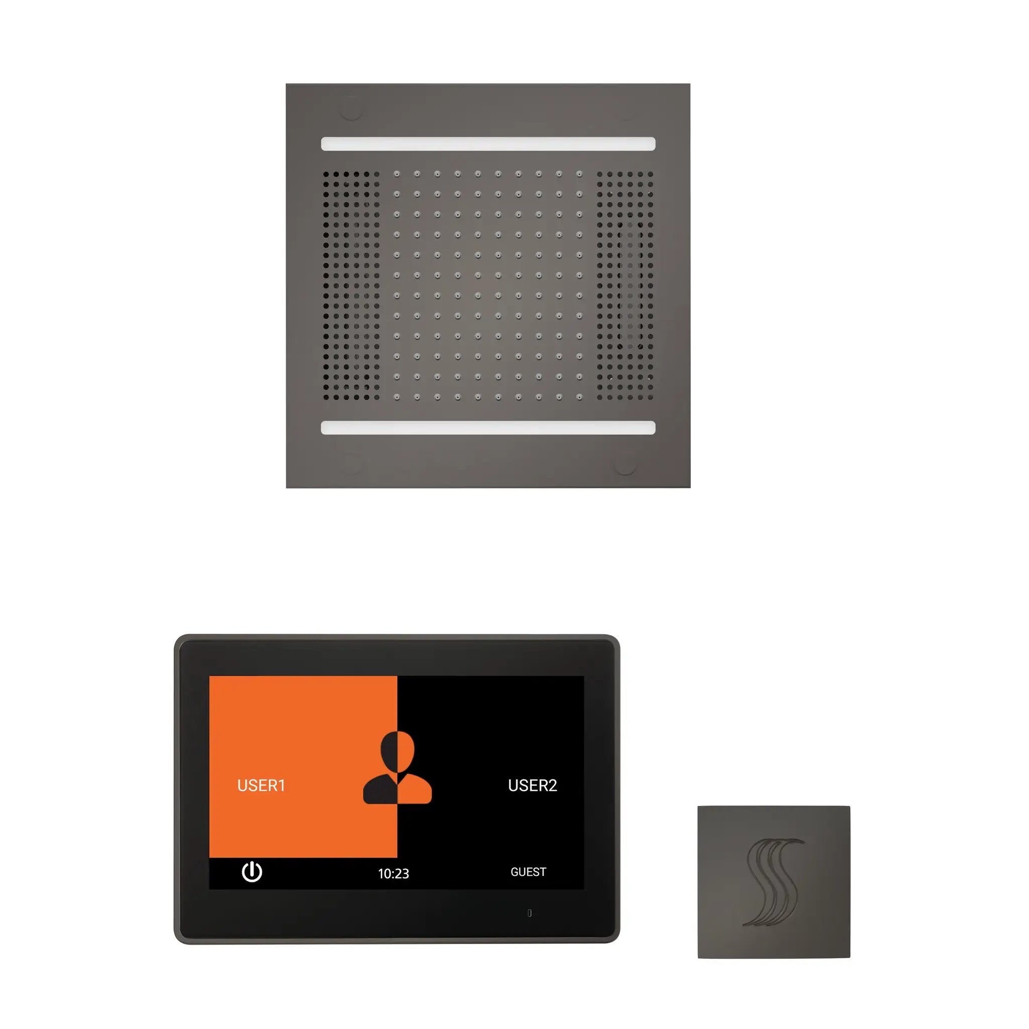 Thermasol The wellness Hydrovive14 Steam Package with 10" ThermaTouch Square by Thermasol