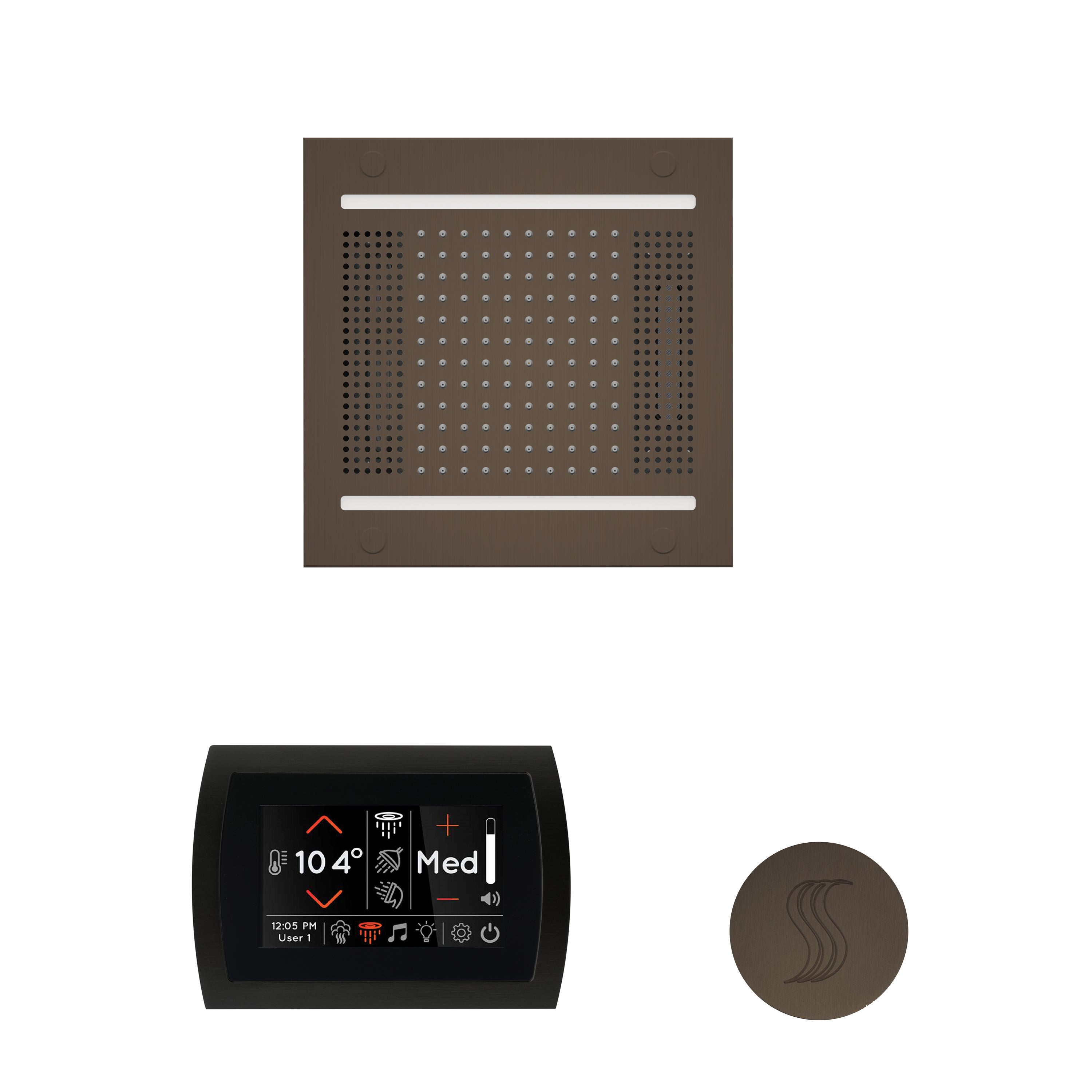 Thermasol The wellness Hydrovive14 Steam Package with SignaTouch Round by Thermasol