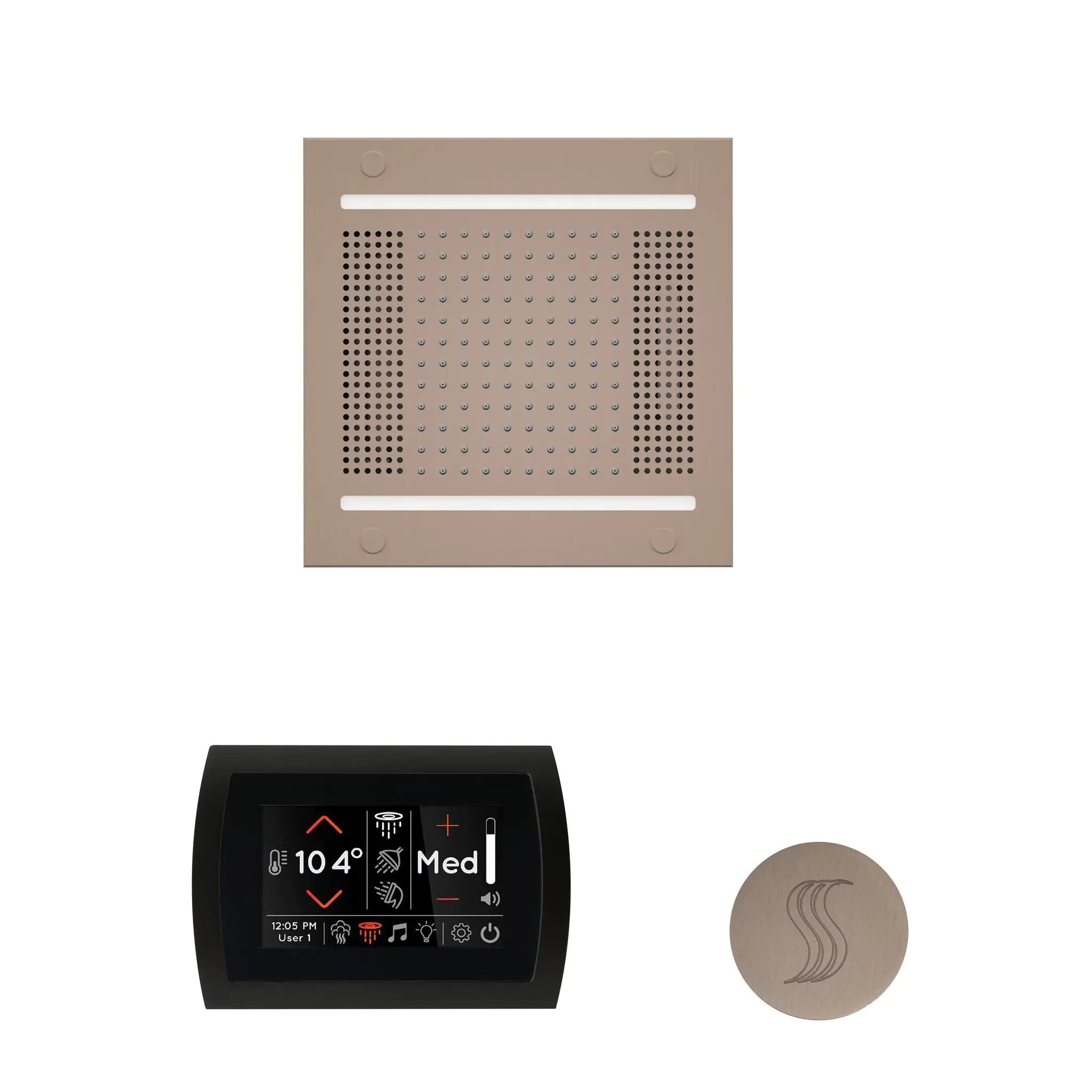 Thermasol The wellness Hydrovive14 Steam Package with SignaTouch Round by Thermasol