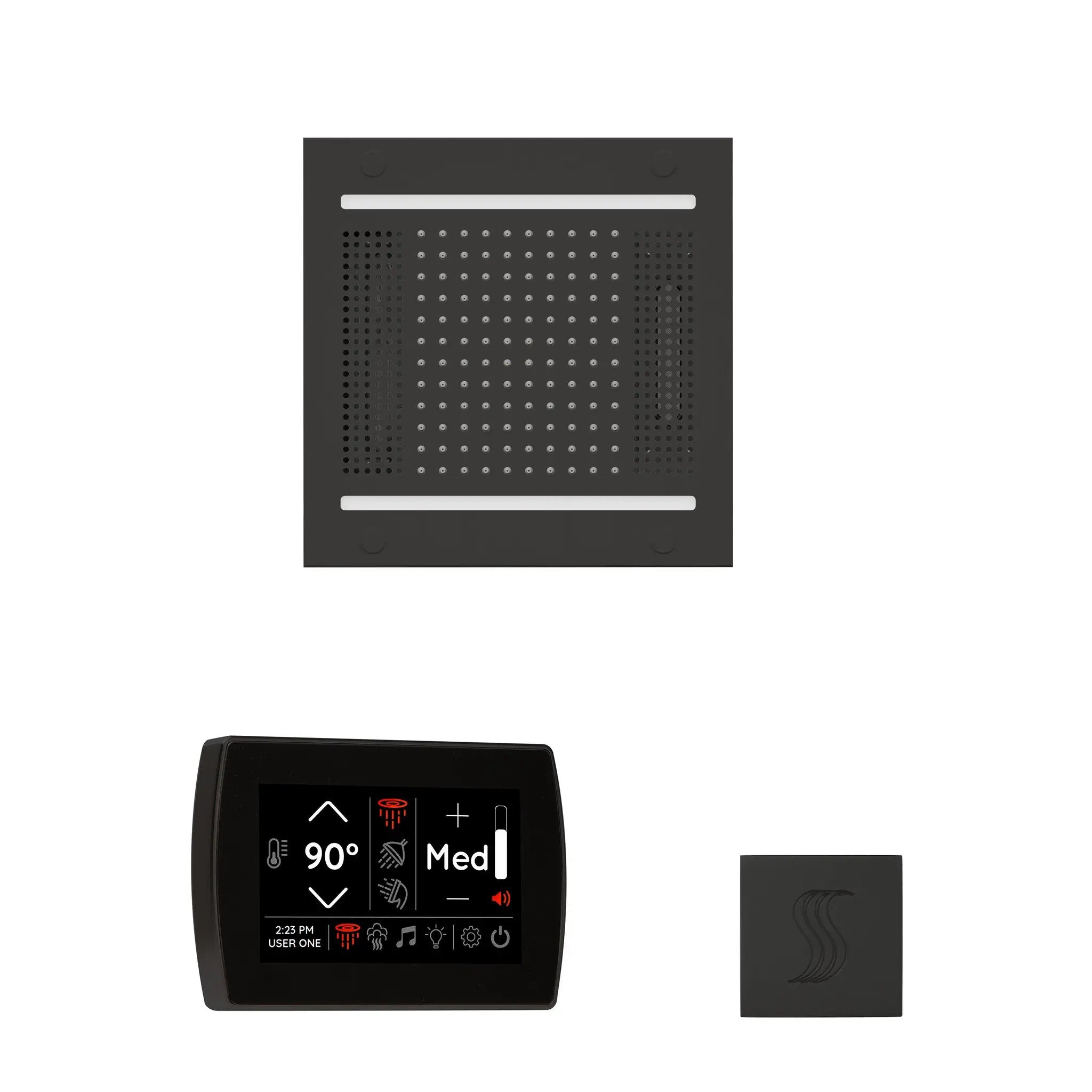 Thermasol The wellness Hydrovive14 Steam Package with SignaTouch Square by Thermasol