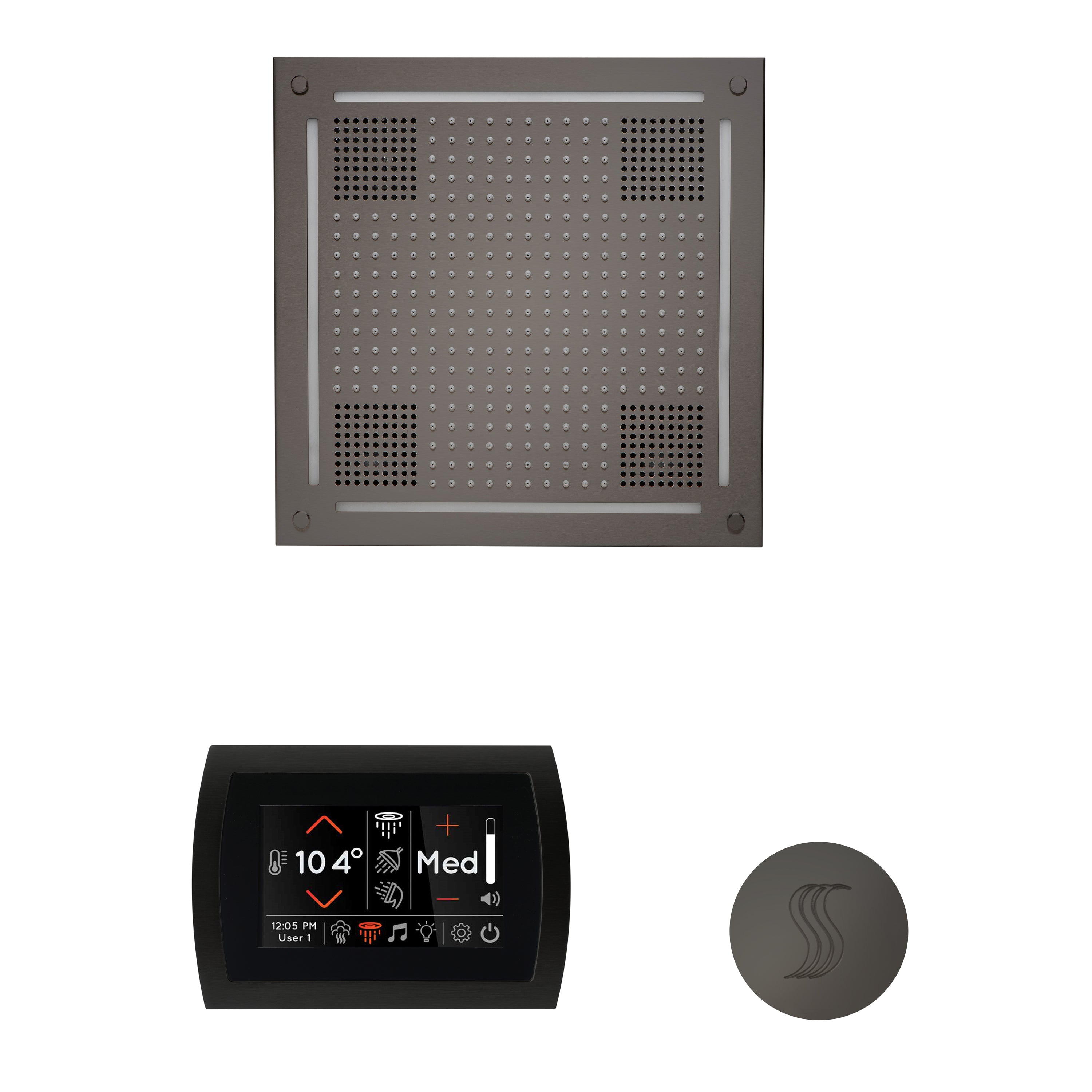 Thermasol The wellness Hydrovive Steam Package with SignaTouch Round by Thermasol