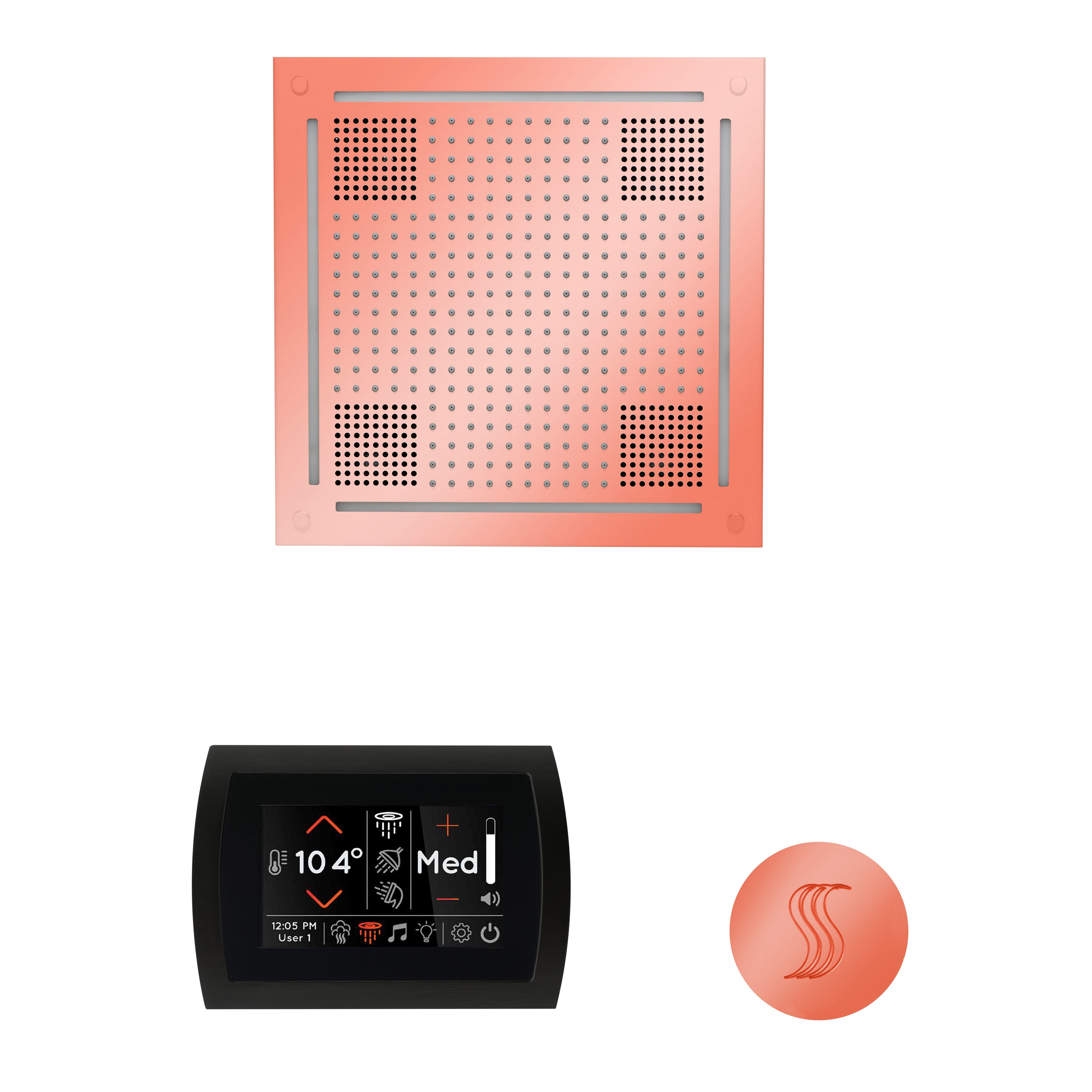 Thermasol The wellness Hydrovive Steam Package with SignaTouch Round by Thermasol