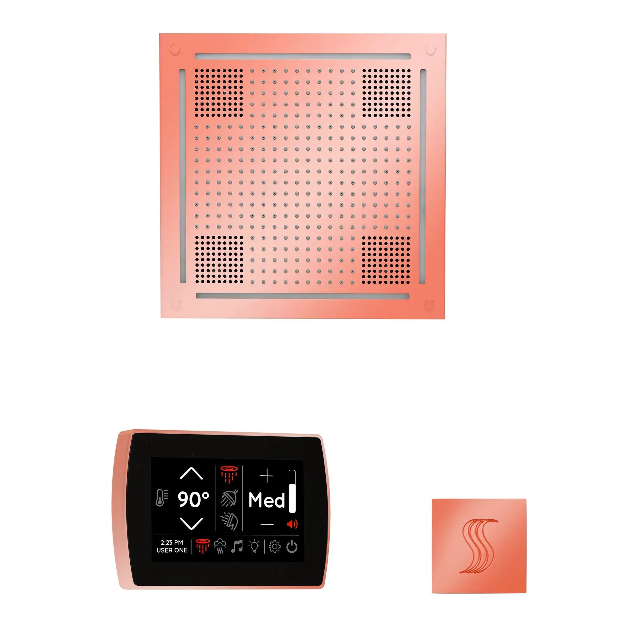 Thermasol The wellness Hydrovive Steam Package with SignaTouch Square by Thermasol