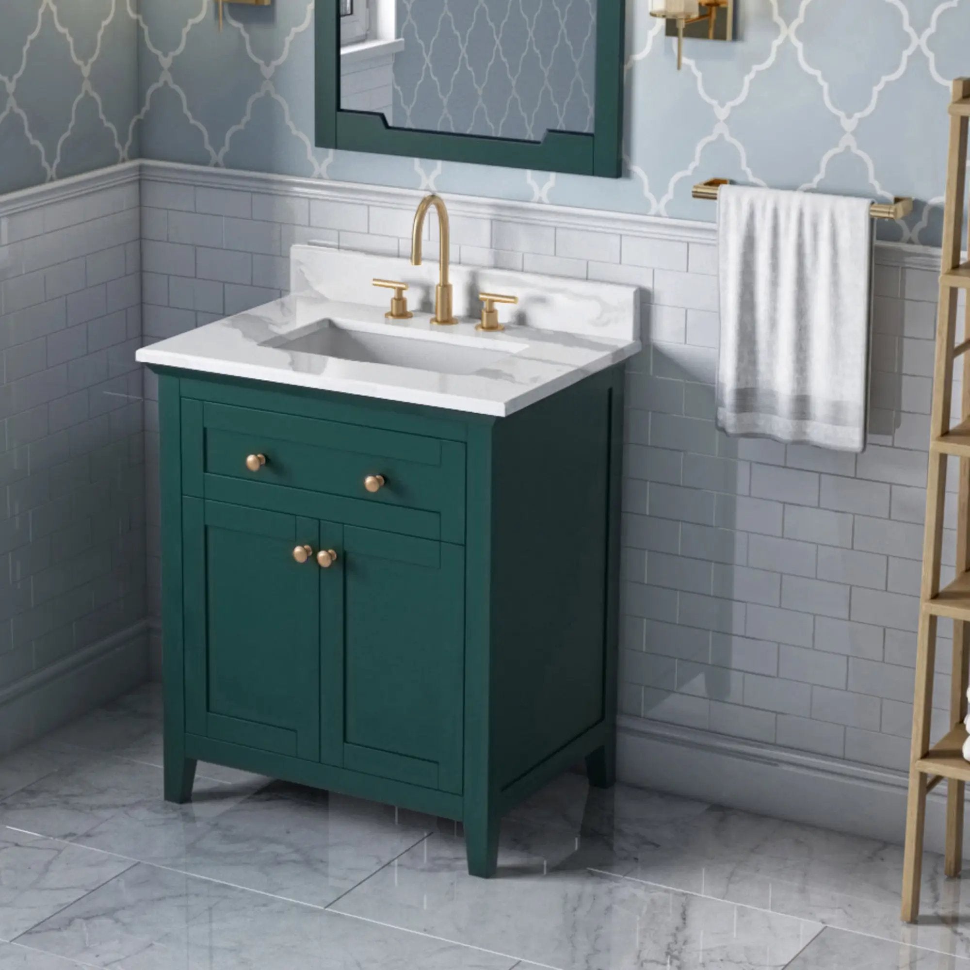 Jeffrey Alexander 30" Chatham Vanity Set by Jeffrey Alexander