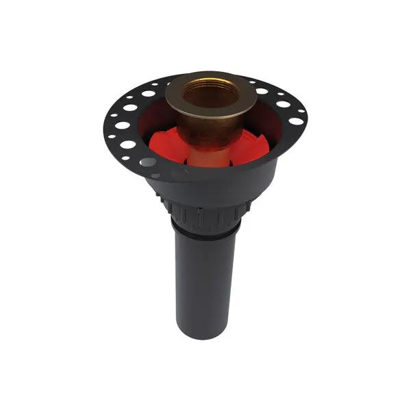 black bathtub drain