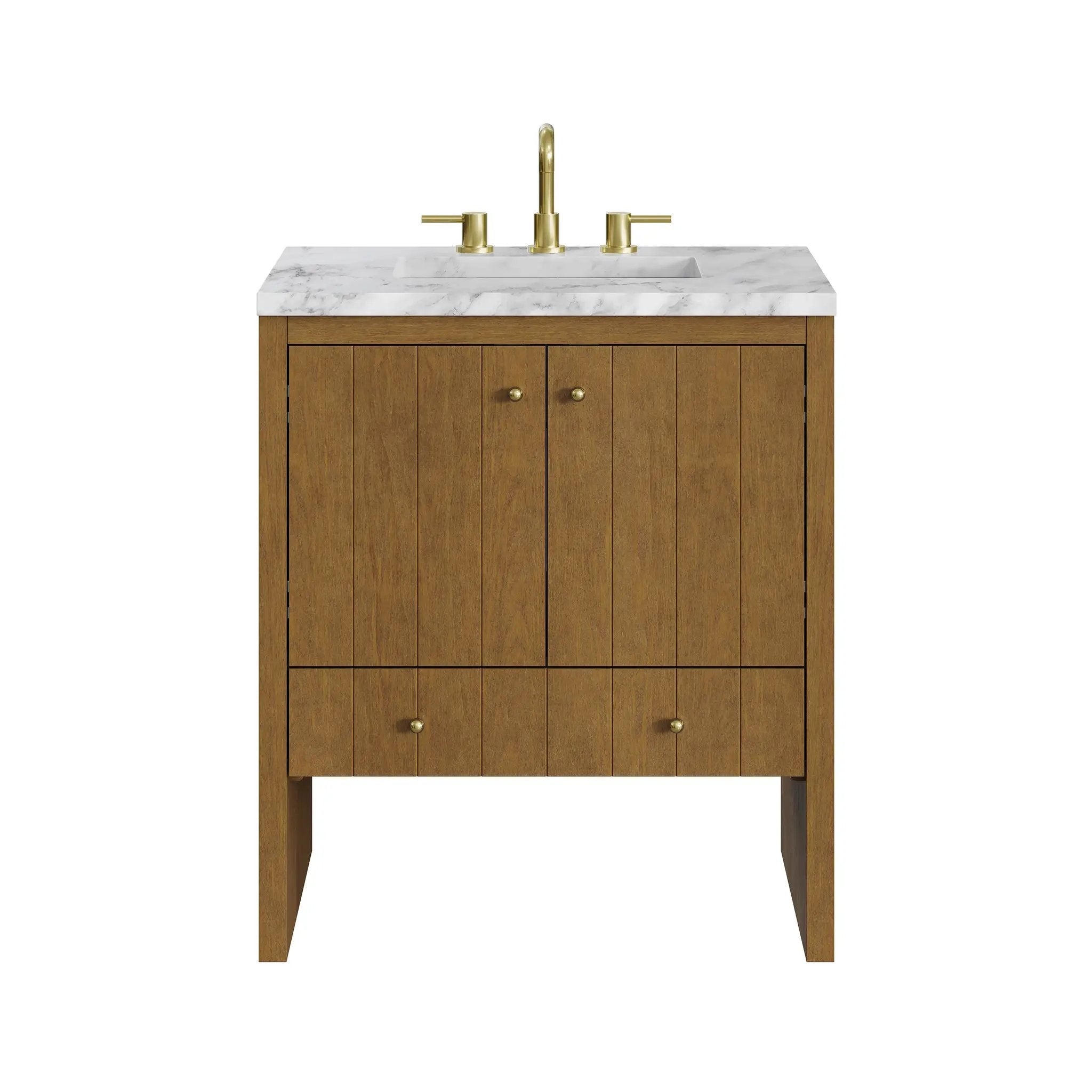 James Martin Hudson 30" Single Vanity Set - Honey Oak by James Martin Vanities