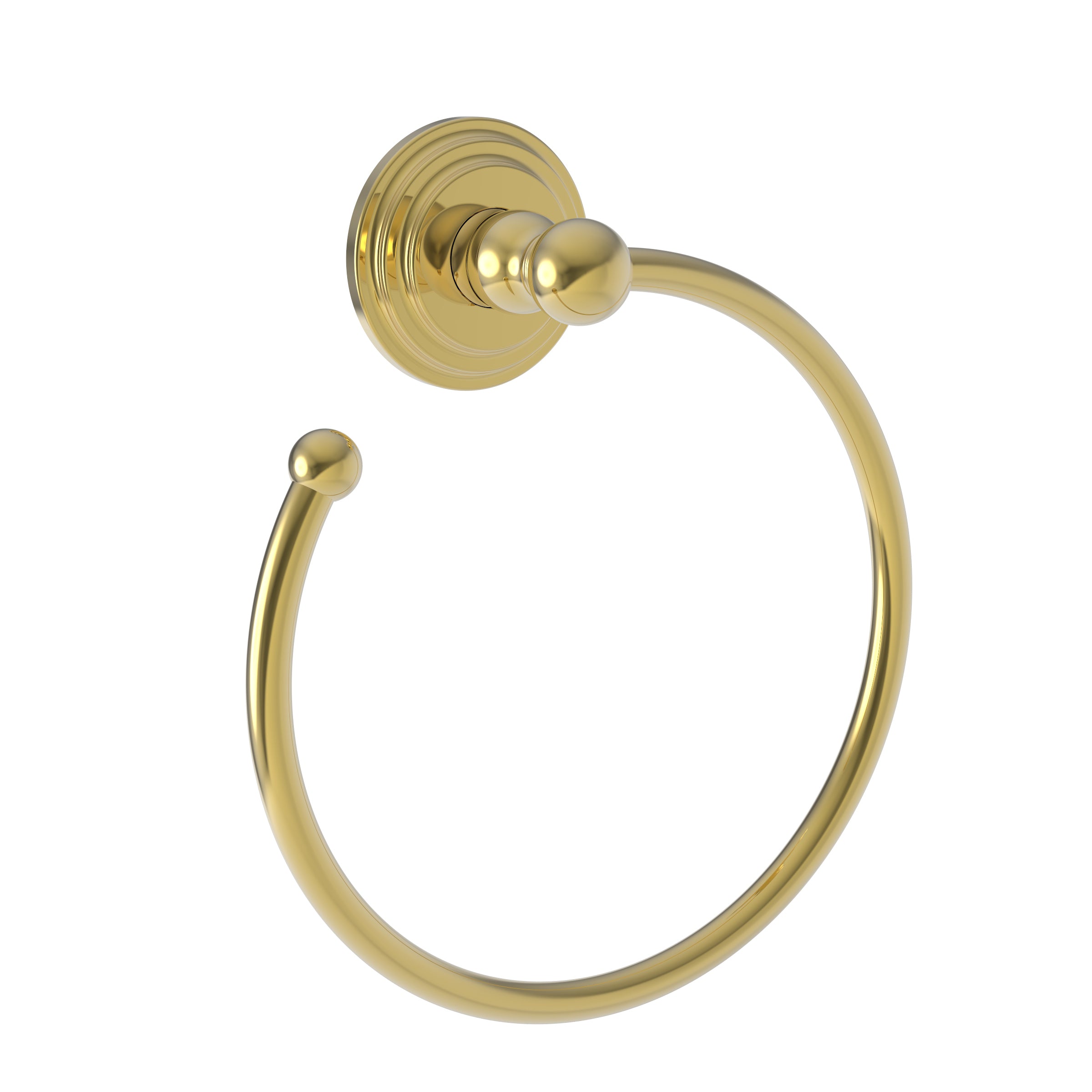 Newport Brass Astor Towel Ring - Open