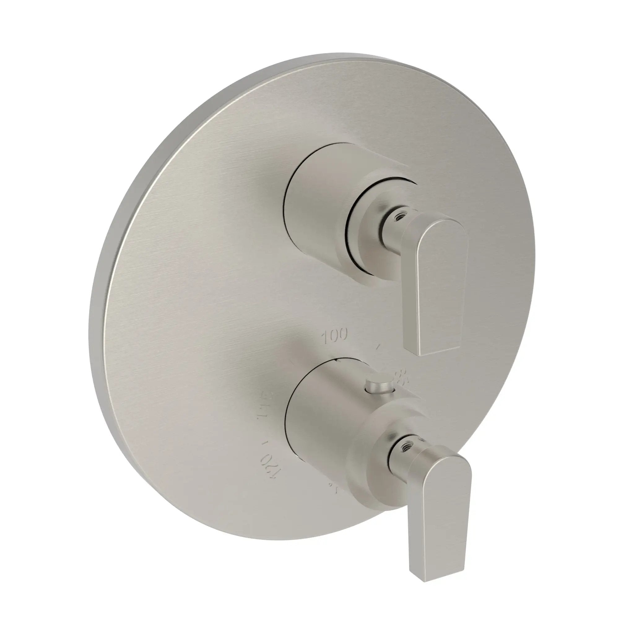 Newport Brass Dorrance 1/2" Round Thermostatic Trim Plate with Handle by Newport Brass