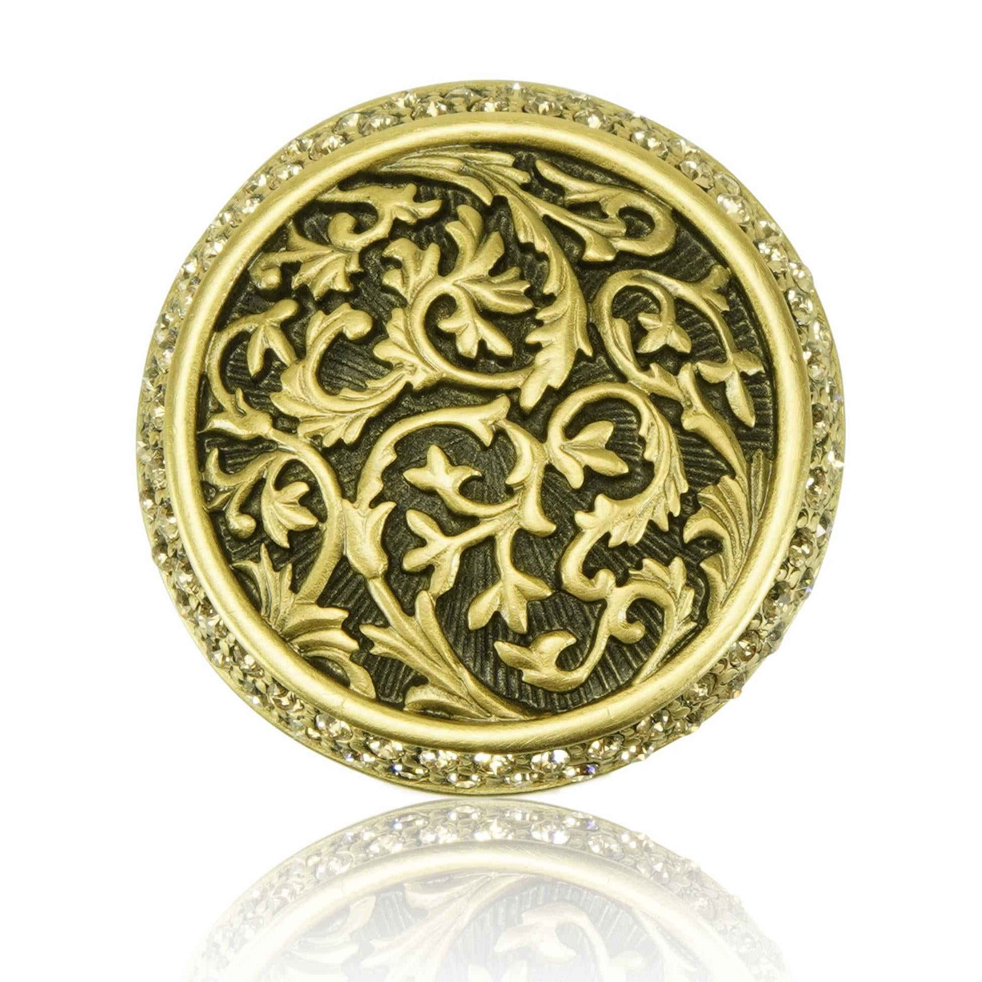 Edgar Berebi Lt. Colorado Crystal Glendale Court Knob