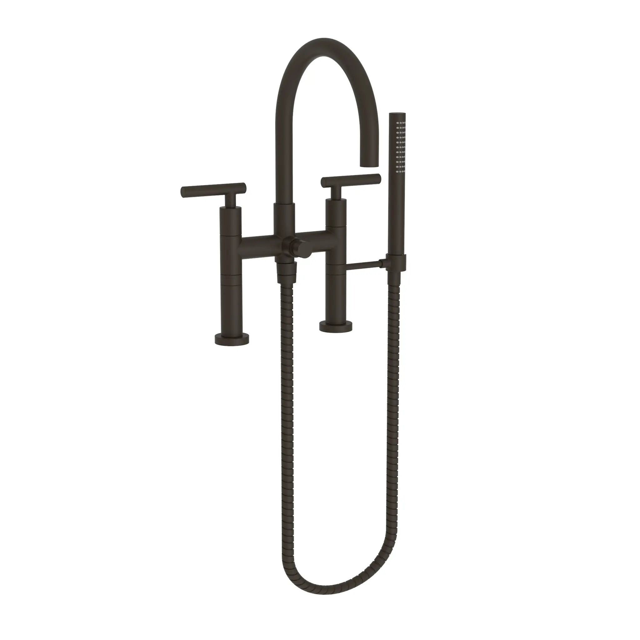 Newport Brass East Linear Exposed Tub & Hand Shower Set - Deck Mount by Newport Brass