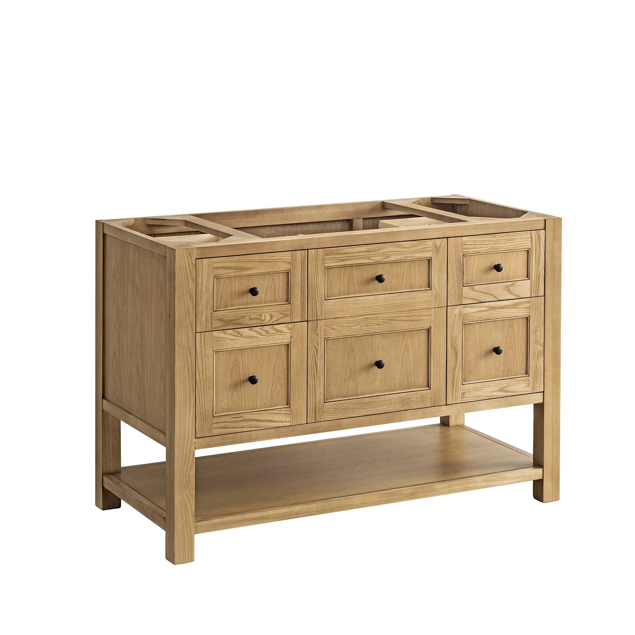light natural oak vanity