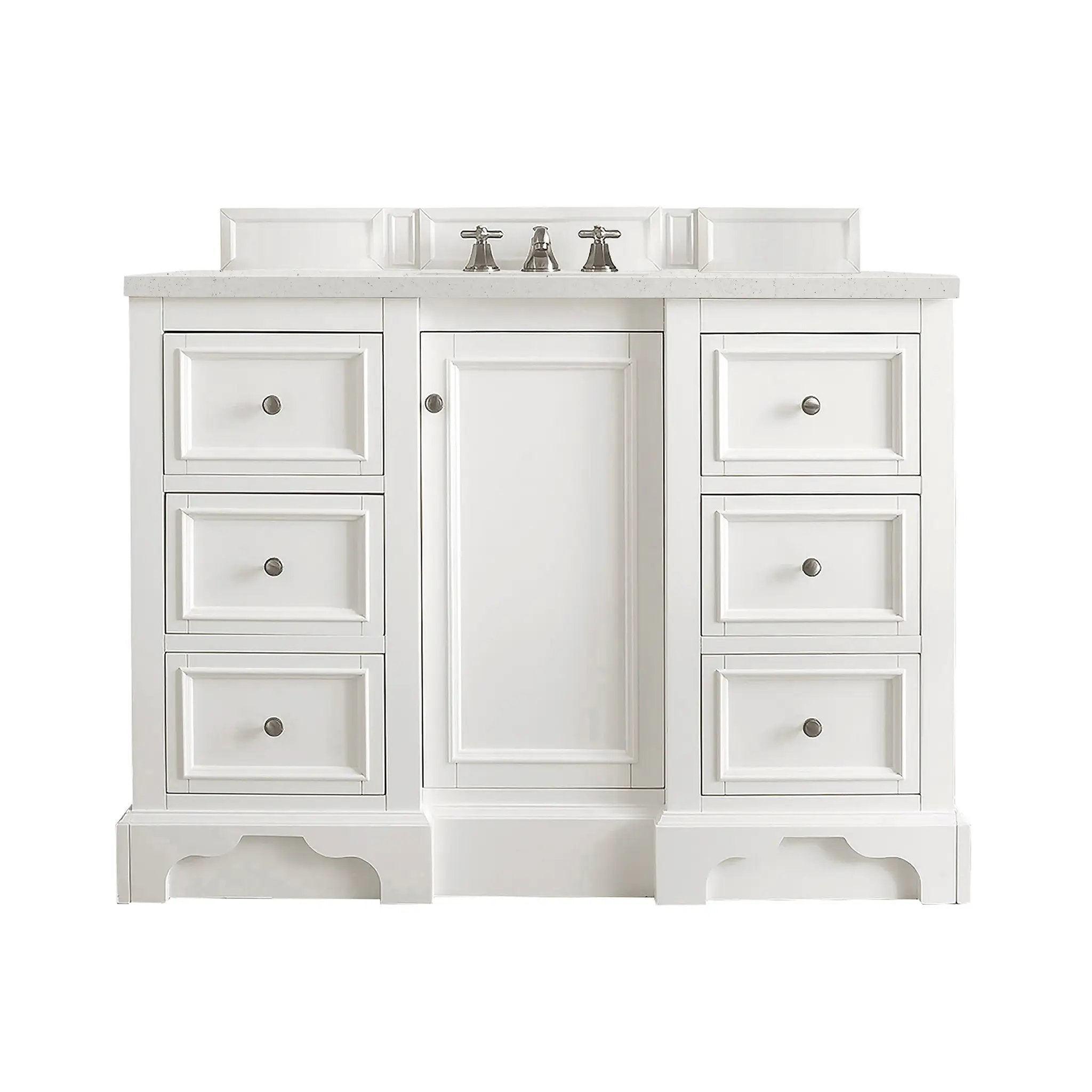 James Martin De Soto 48" Single Vanity Set - Bright White by James Martin Vanities