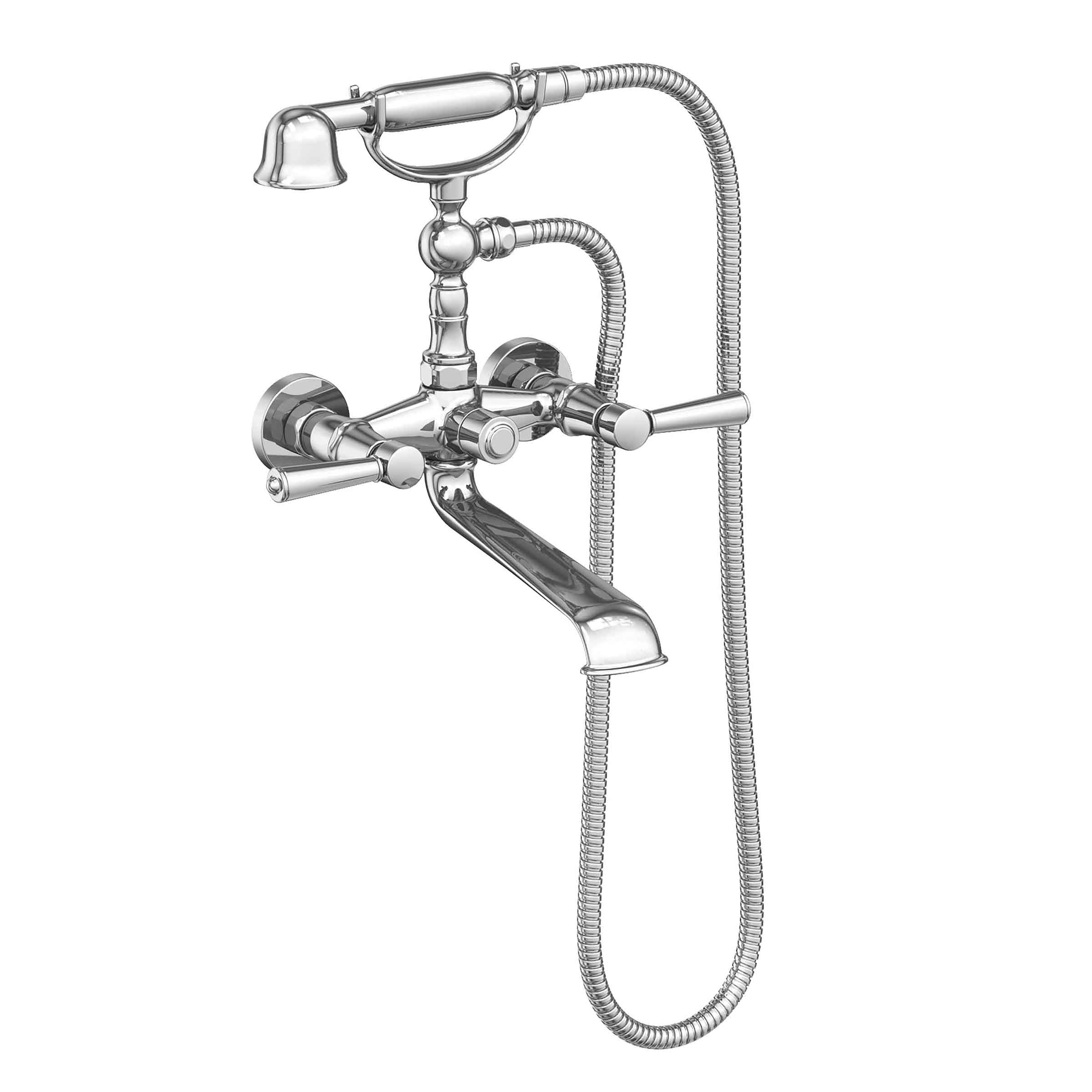 polished chrome hand shower set