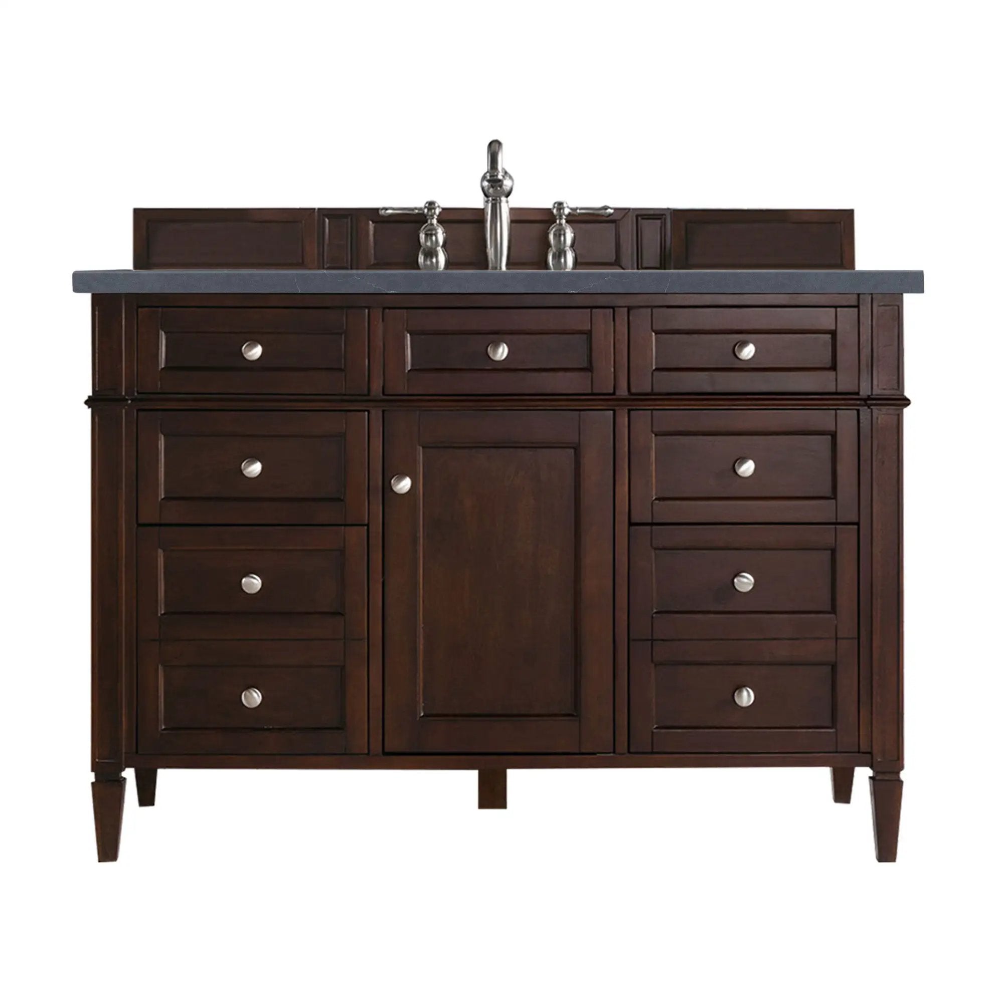 James Martin Brittany 48" Single Vanity Set - Burnished Mahogany by James Martin Vanities