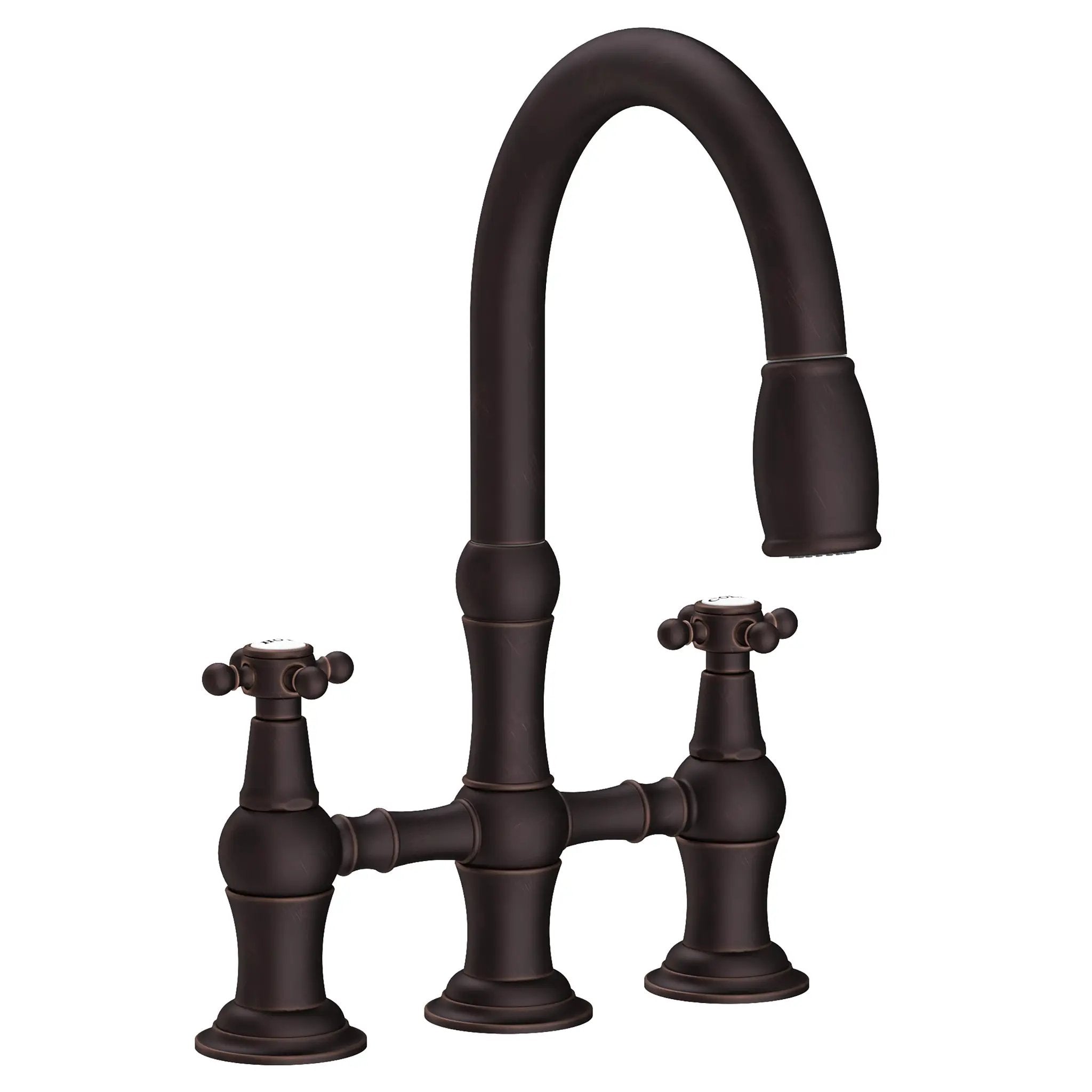 Newport Brass Chesterfield Kitchen Bridge Pull-Down Faucet by Newport Brass