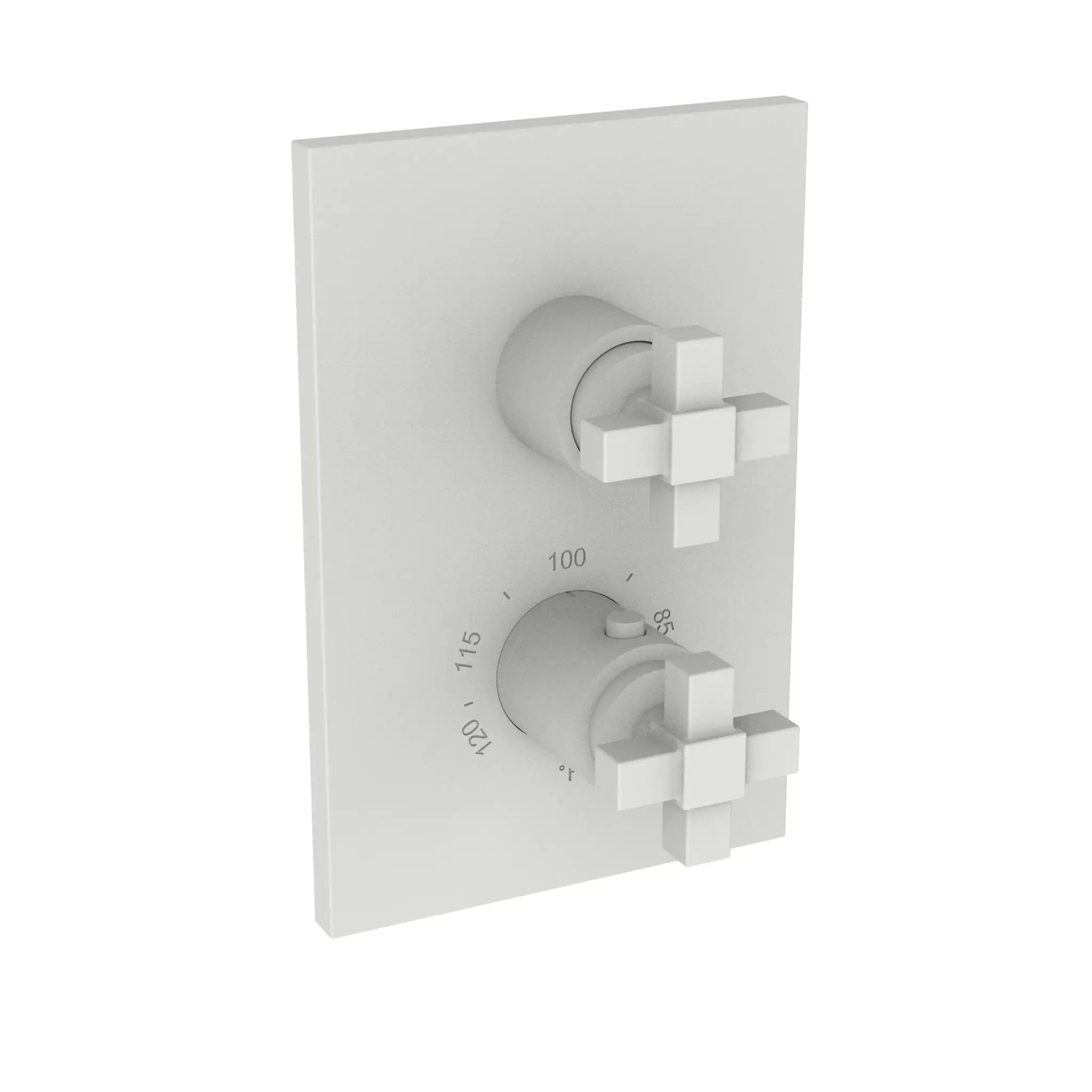 Newport Brass Malvina 1/2" Square Thermostatic Trim Plate with Handle by Newport Brass