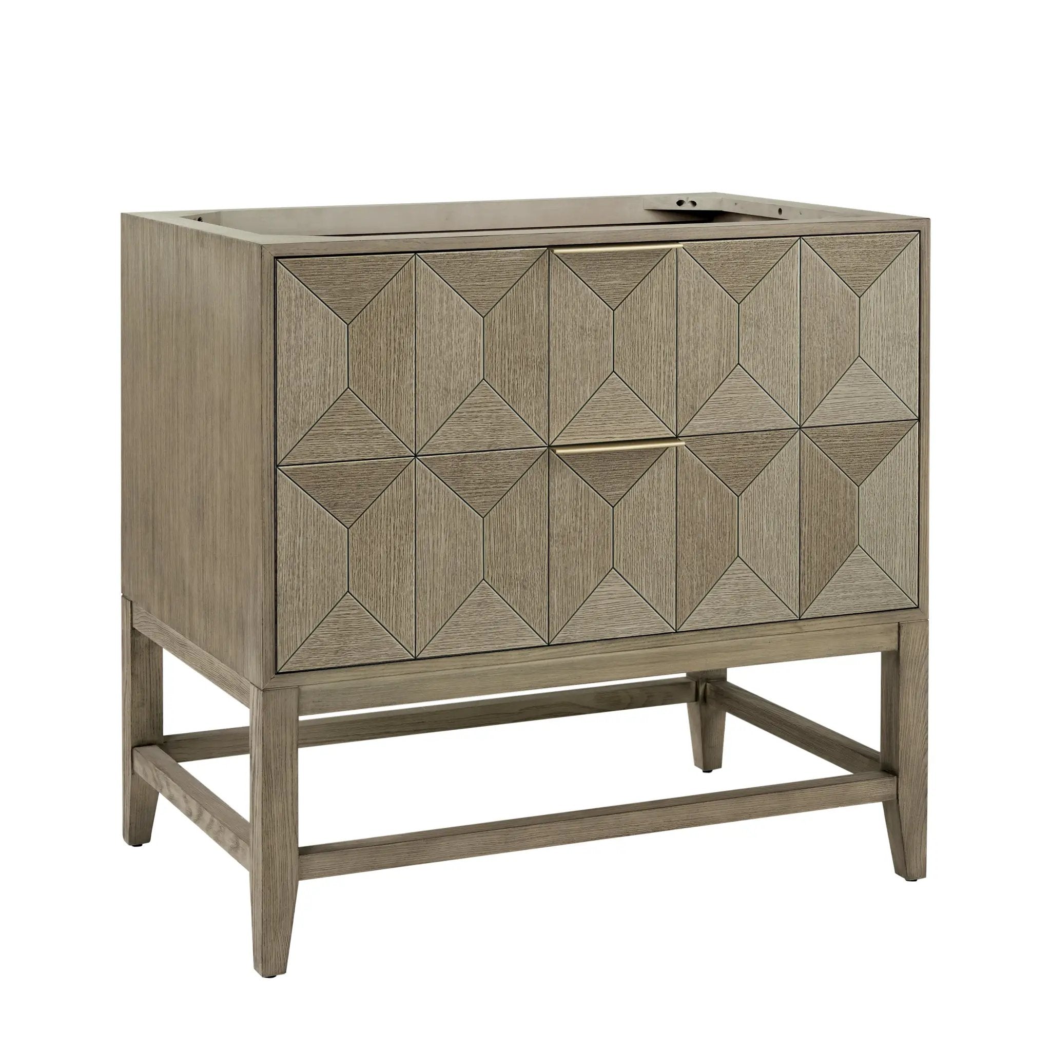 James Martin Emmeline 36" Single Vanity Set - Pebble Oak by James Martin Vanities