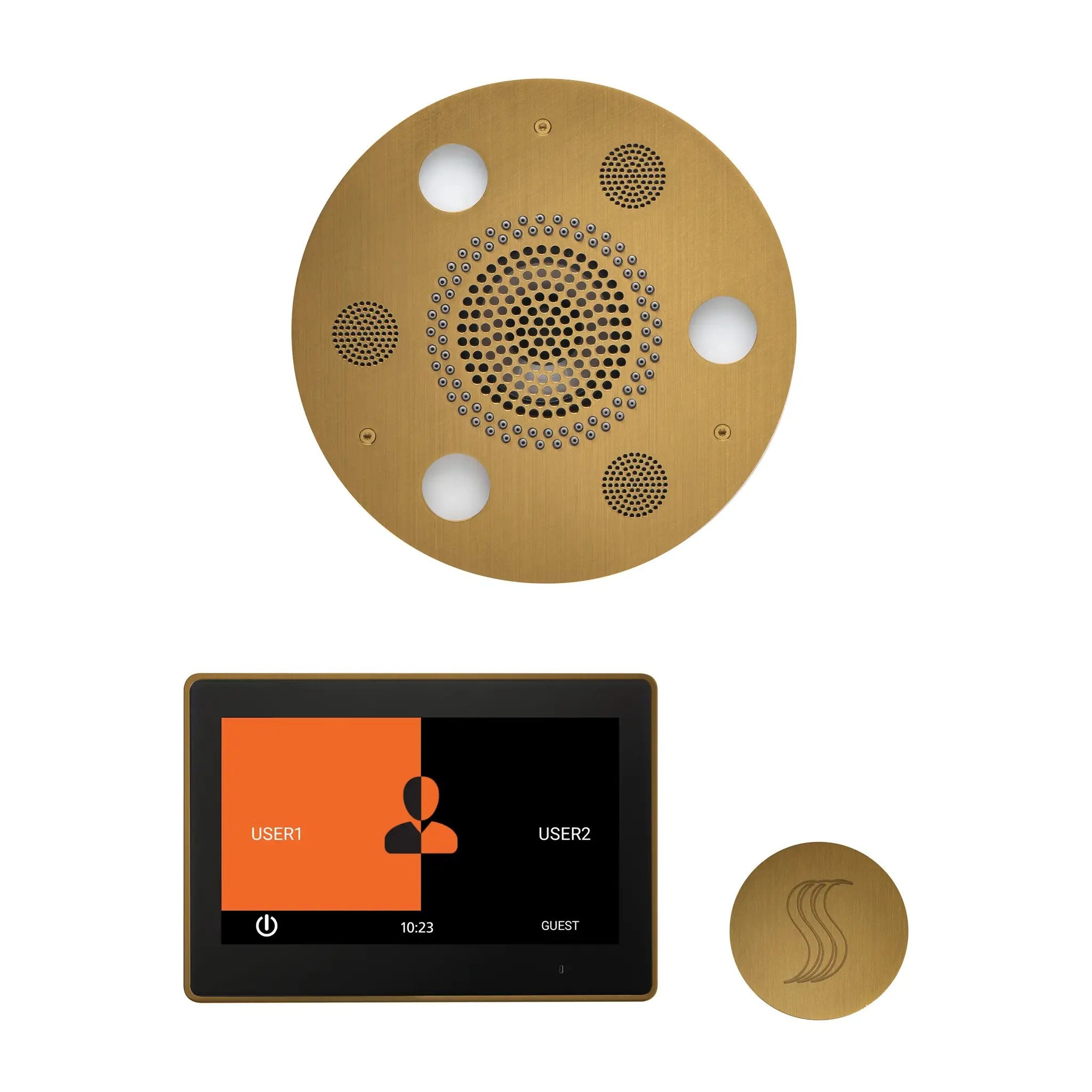 Thermasol The Wellness Steam Package with 10" ThermaTouch Round by Thermasol