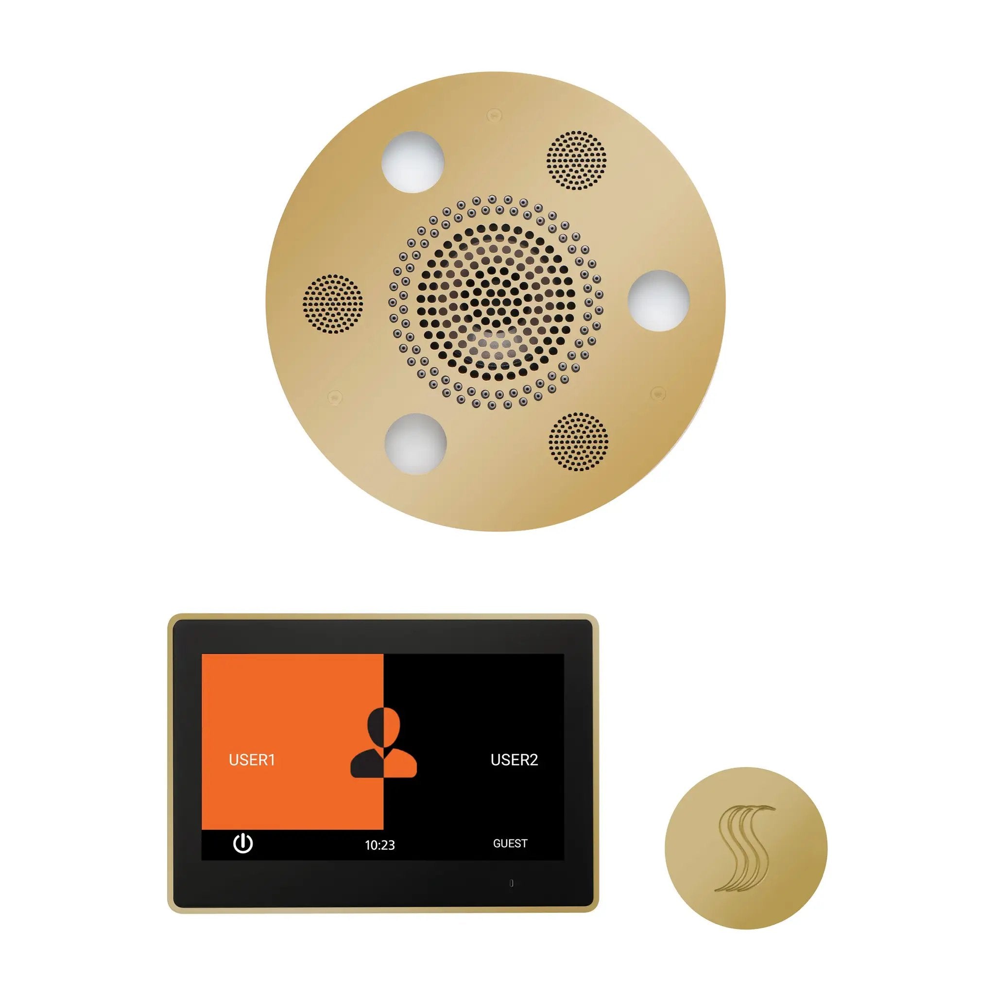 Thermasol The Wellness Steam Package with 10" ThermaTouch Round by Thermasol
