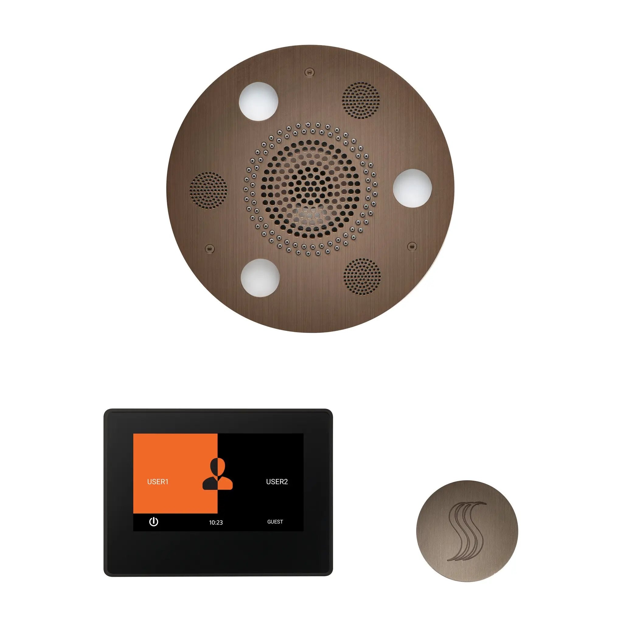 Thermasol The Wellness Steam Package with 7" ThermaTouch Round by Thermasol