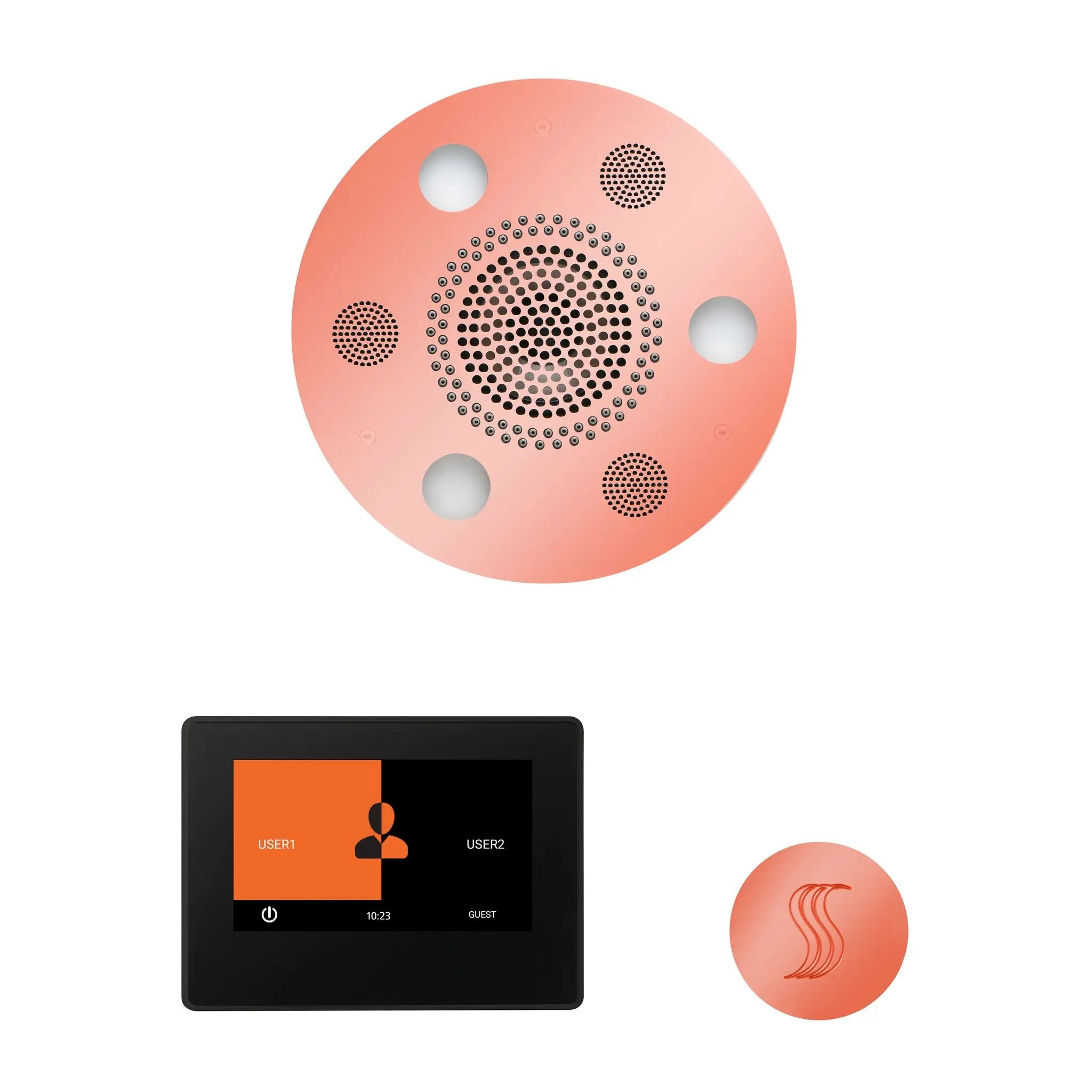 Thermasol The Wellness Steam Package with 7" ThermaTouch Round by Thermasol