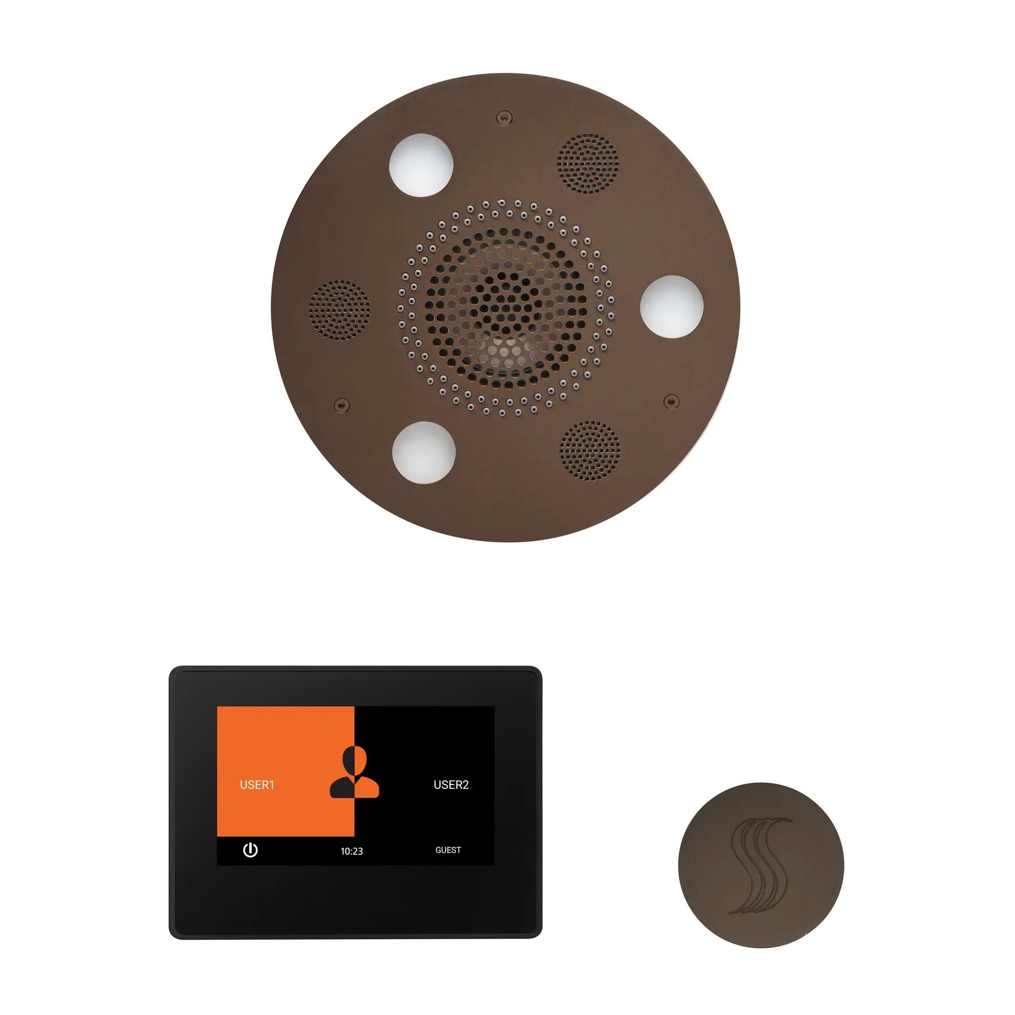 Thermasol The Wellness Steam Package with 7" ThermaTouch Round by Thermasol