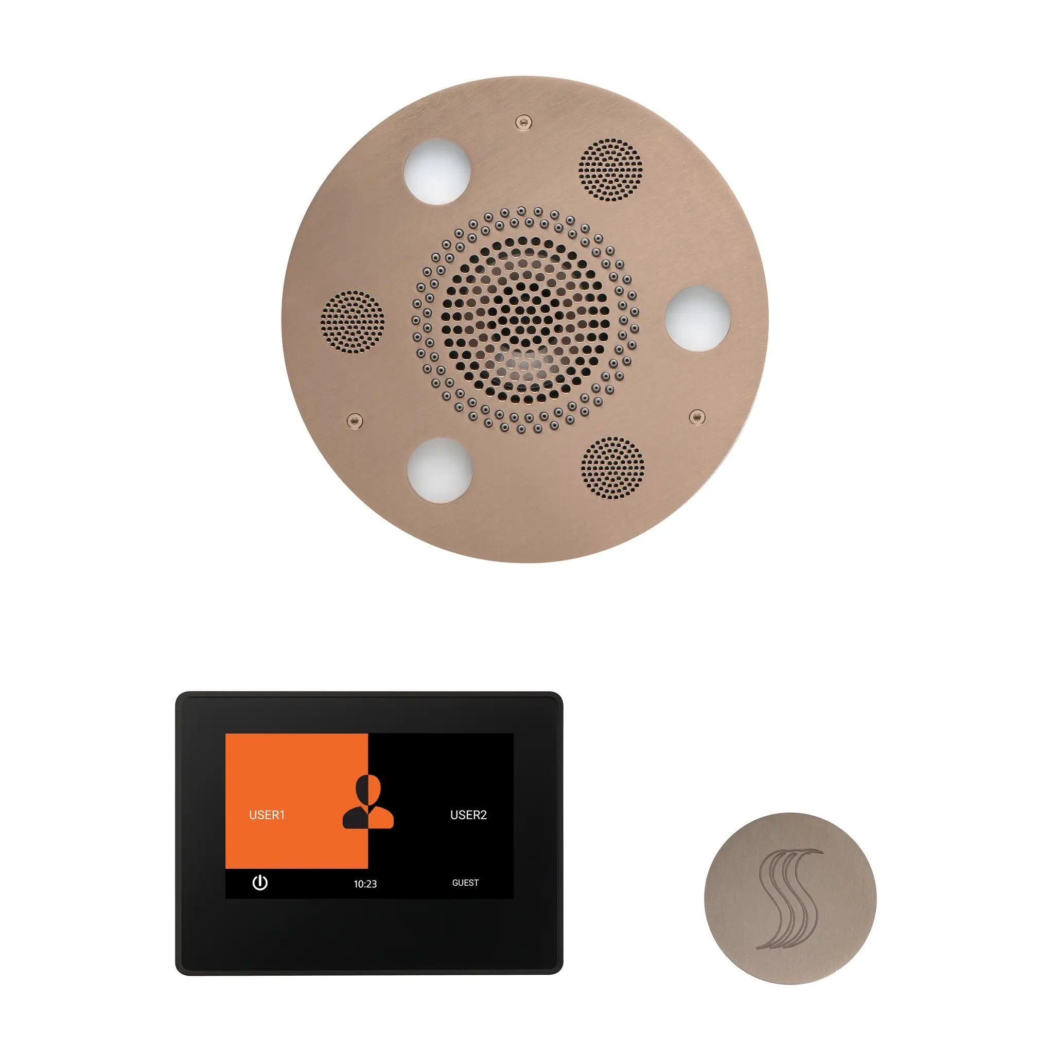 Thermasol The Wellness Steam Package with 7" ThermaTouch Round by Thermasol