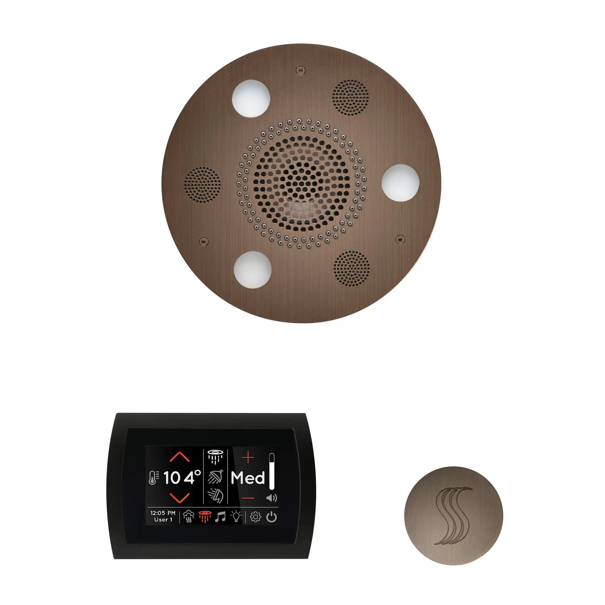 Thermasol The Wellness Steam Package with SignaTouch Round by Thermasol