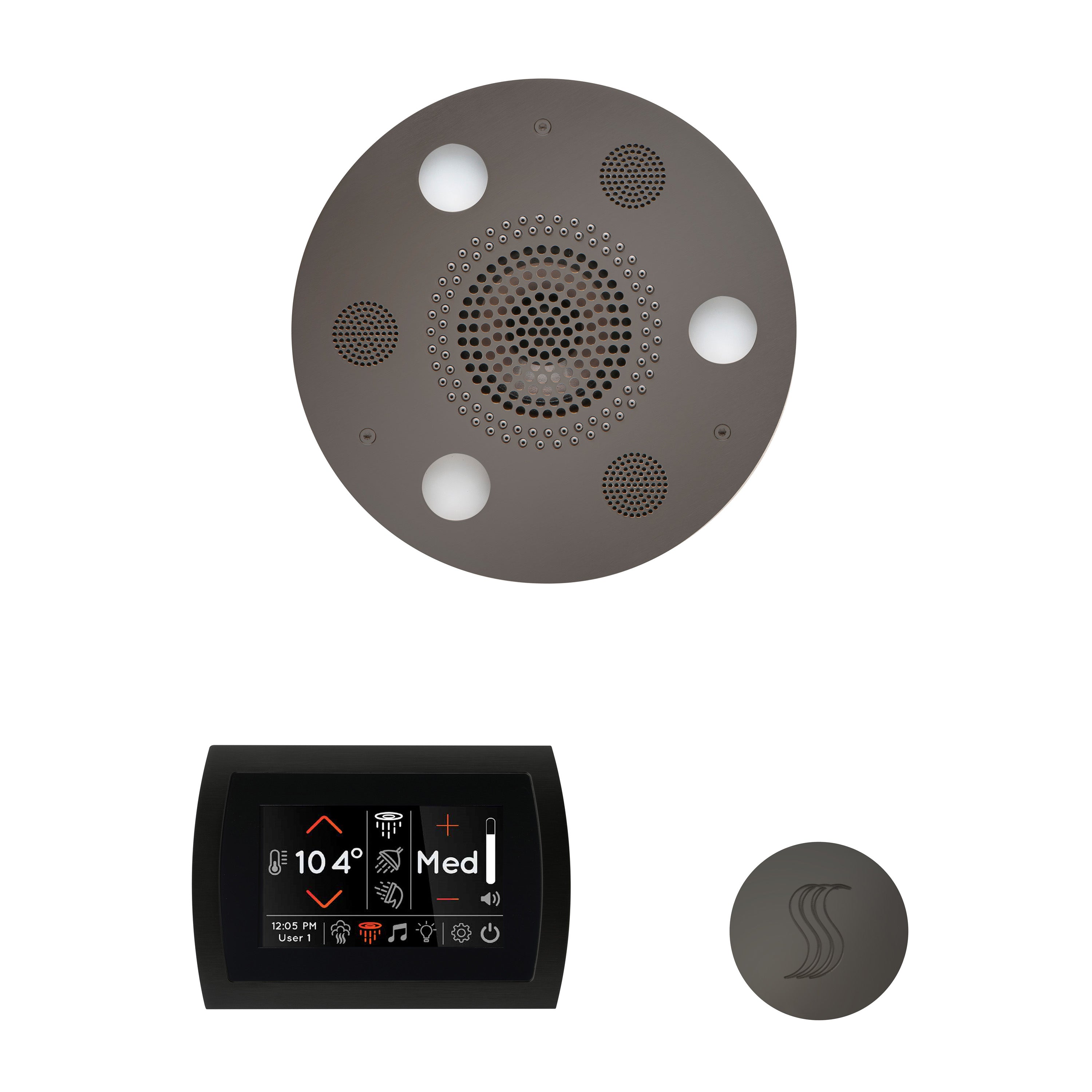 Thermasol The Wellness Steam Package with SignaTouch Round by Thermasol