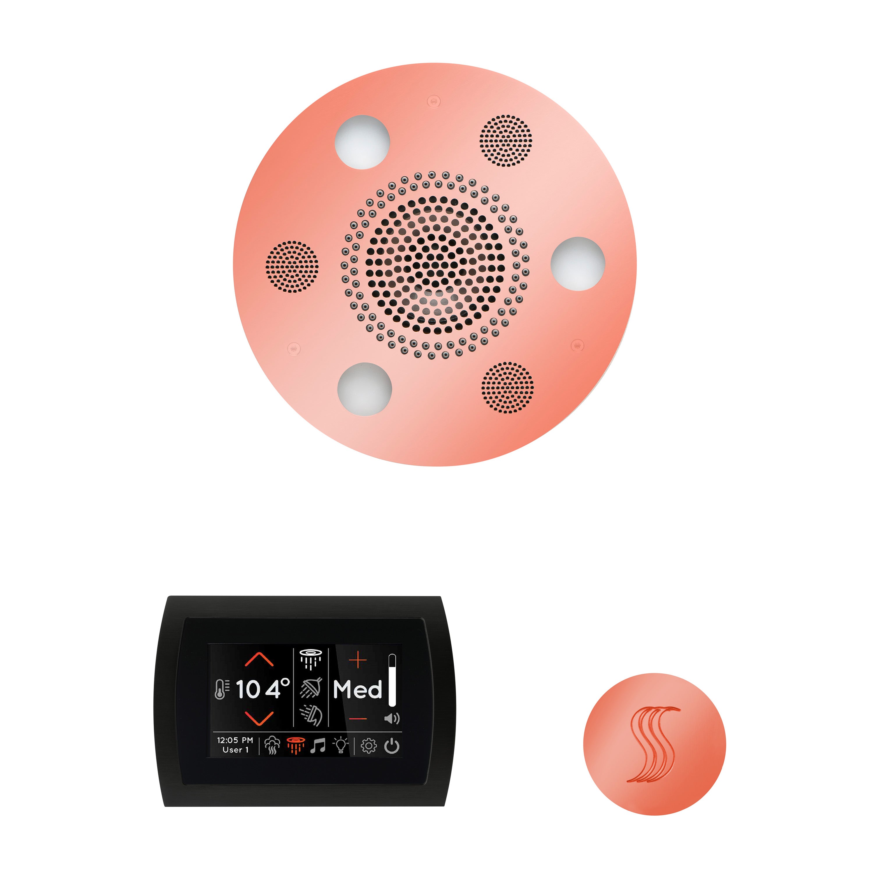 Thermasol The Wellness Steam Package with SignaTouch Round by Thermasol
