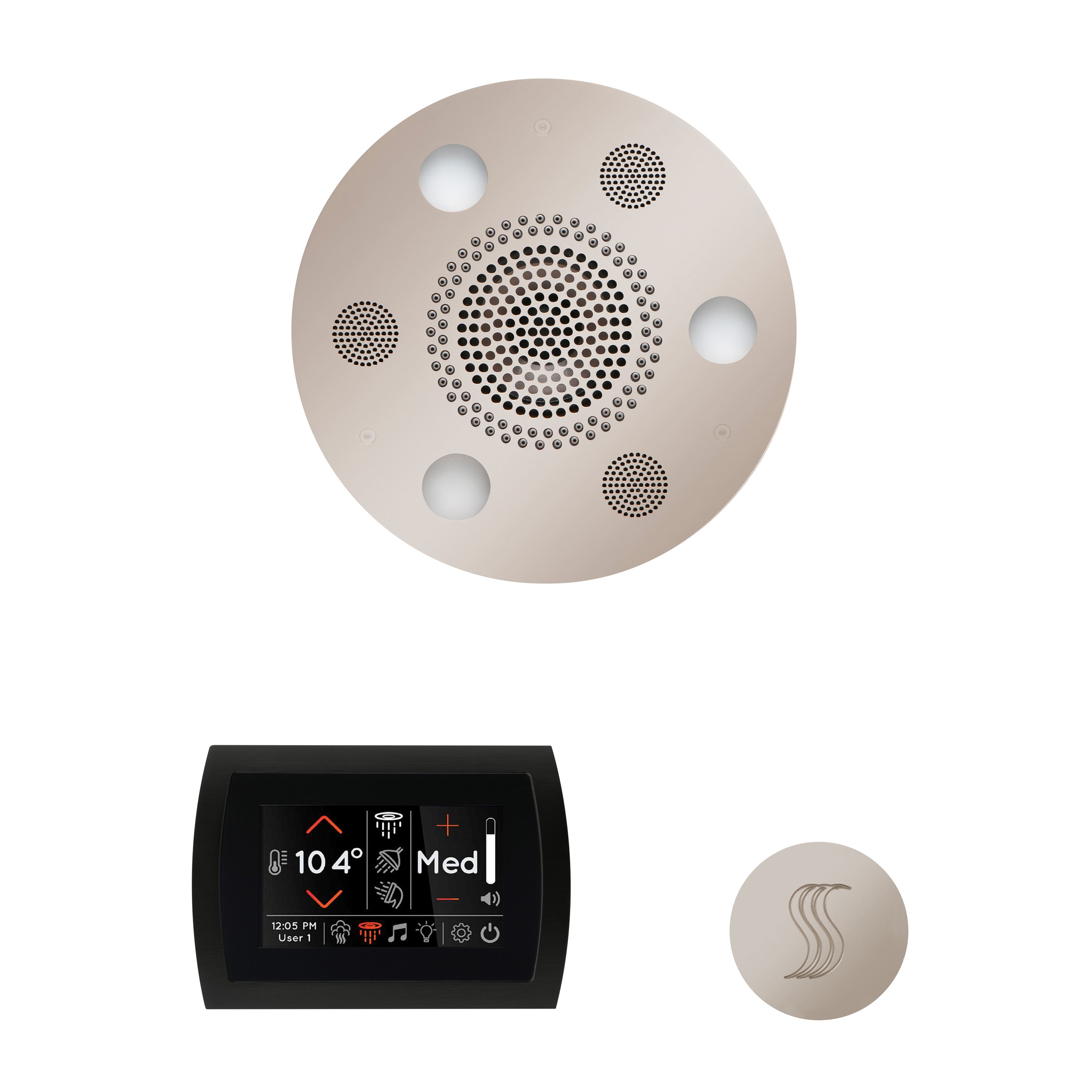 Thermasol The Wellness Steam Package with SignaTouch Round by Thermasol