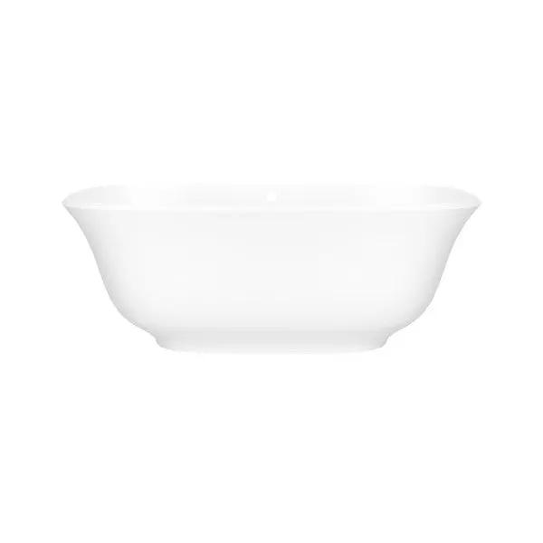 matte white bathtub