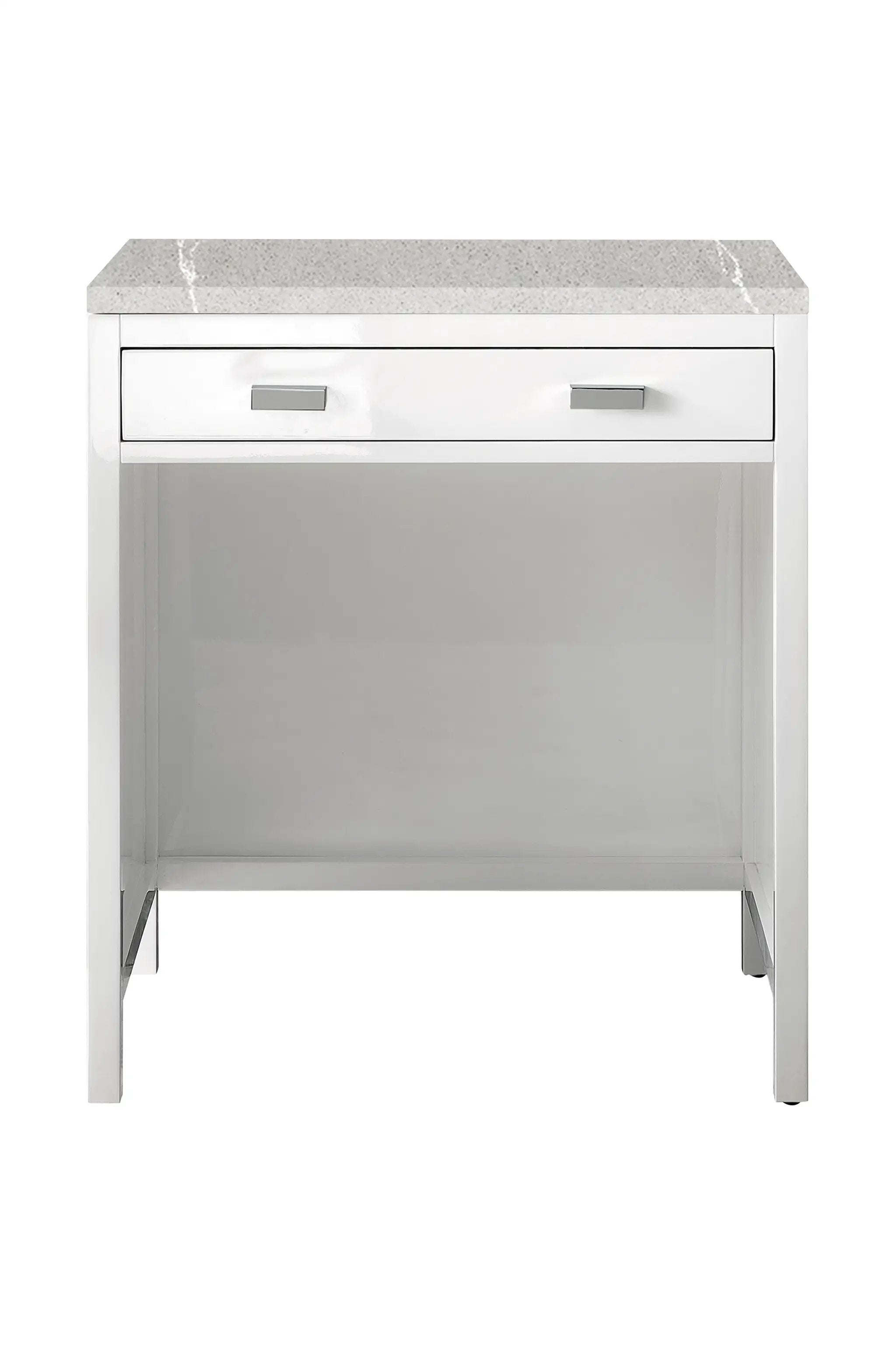 James Martin Addison 30" Countertop Unit - Glossy White by James Martin Vanities