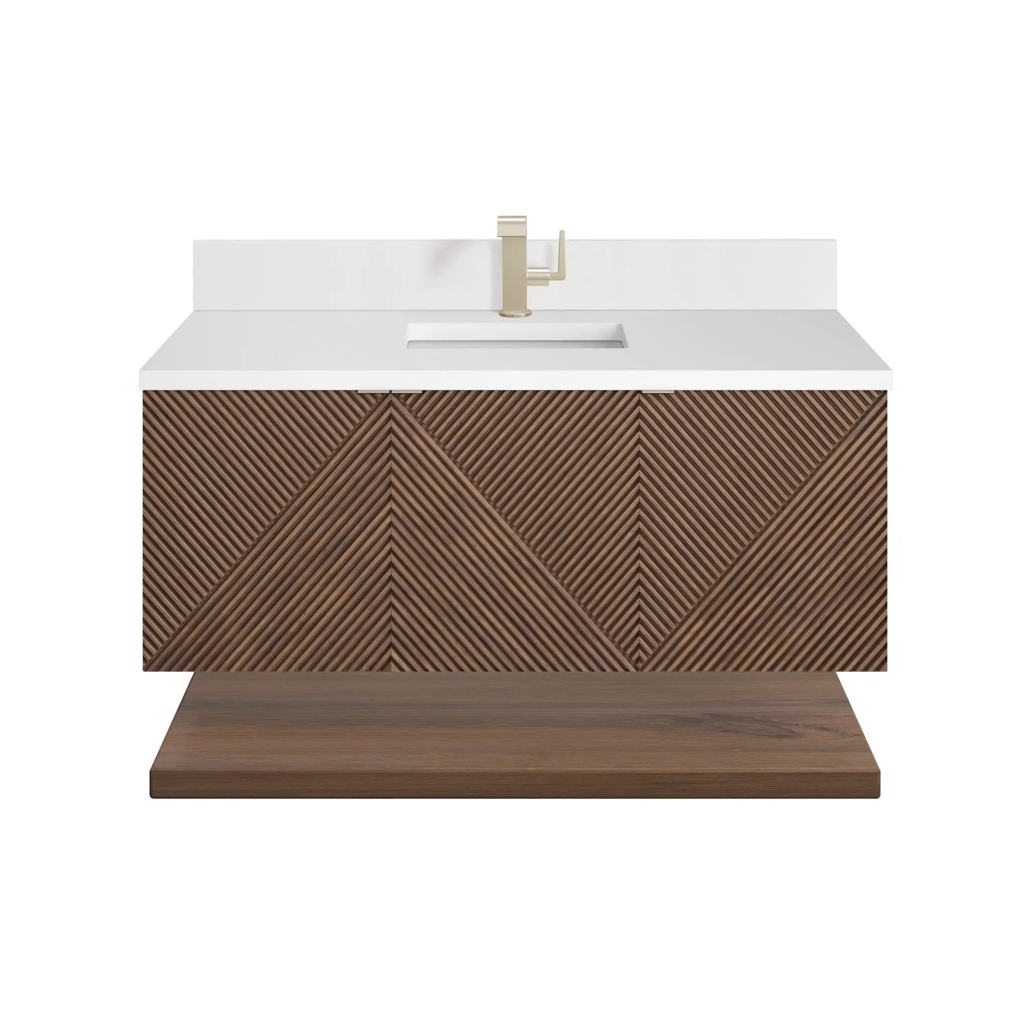 chestnut vanity