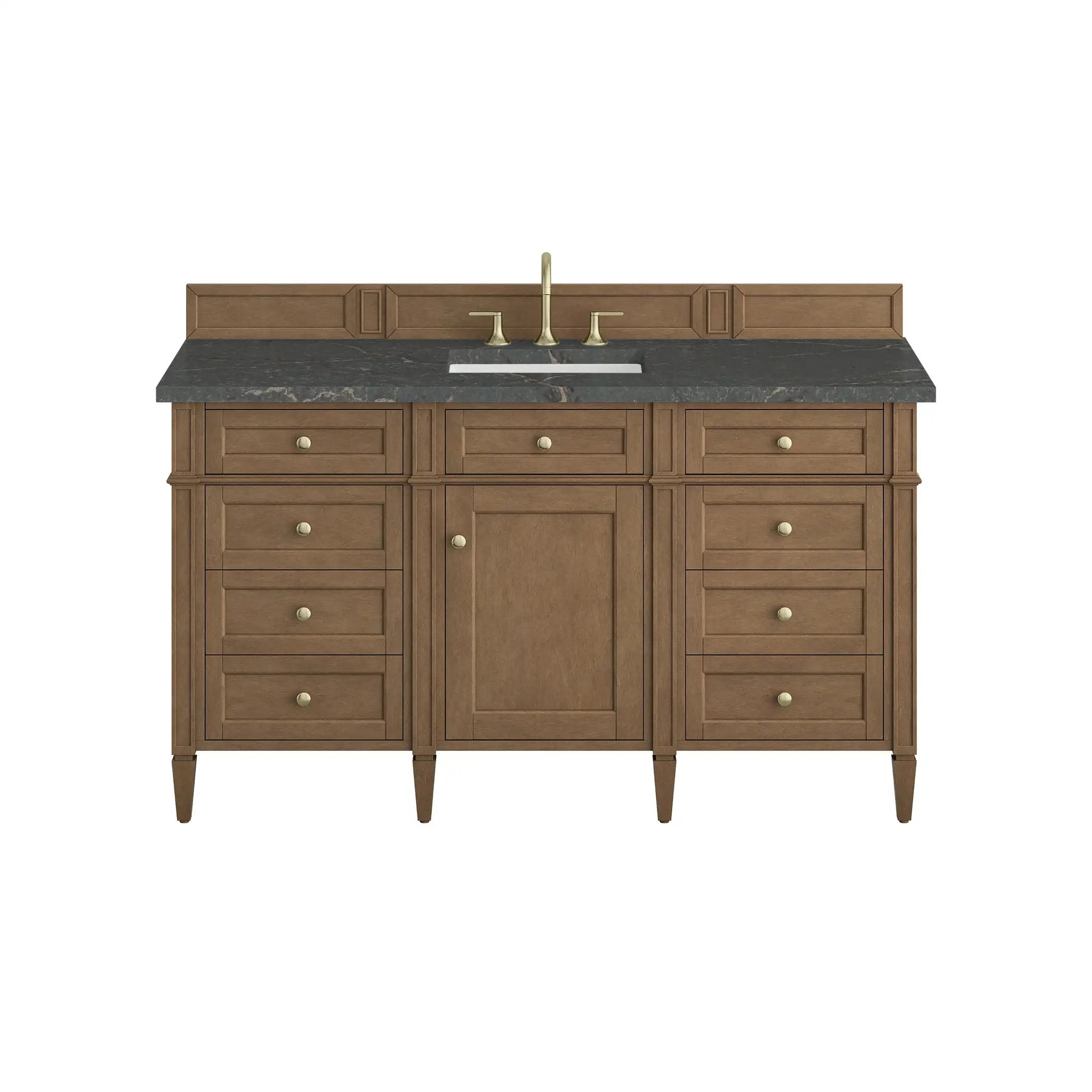 James Martin Brittany 60" Single Vanity Set - Pecan by James Martin Vanities