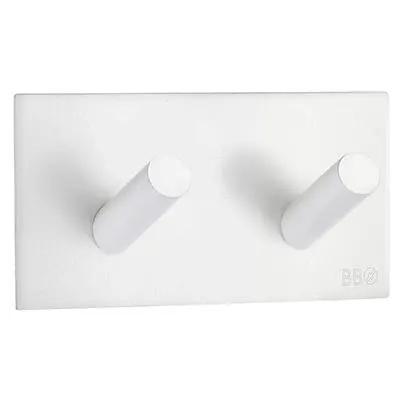 Smedbo Beslagsboden Design Double Hook Self-adhesive by Smedbo