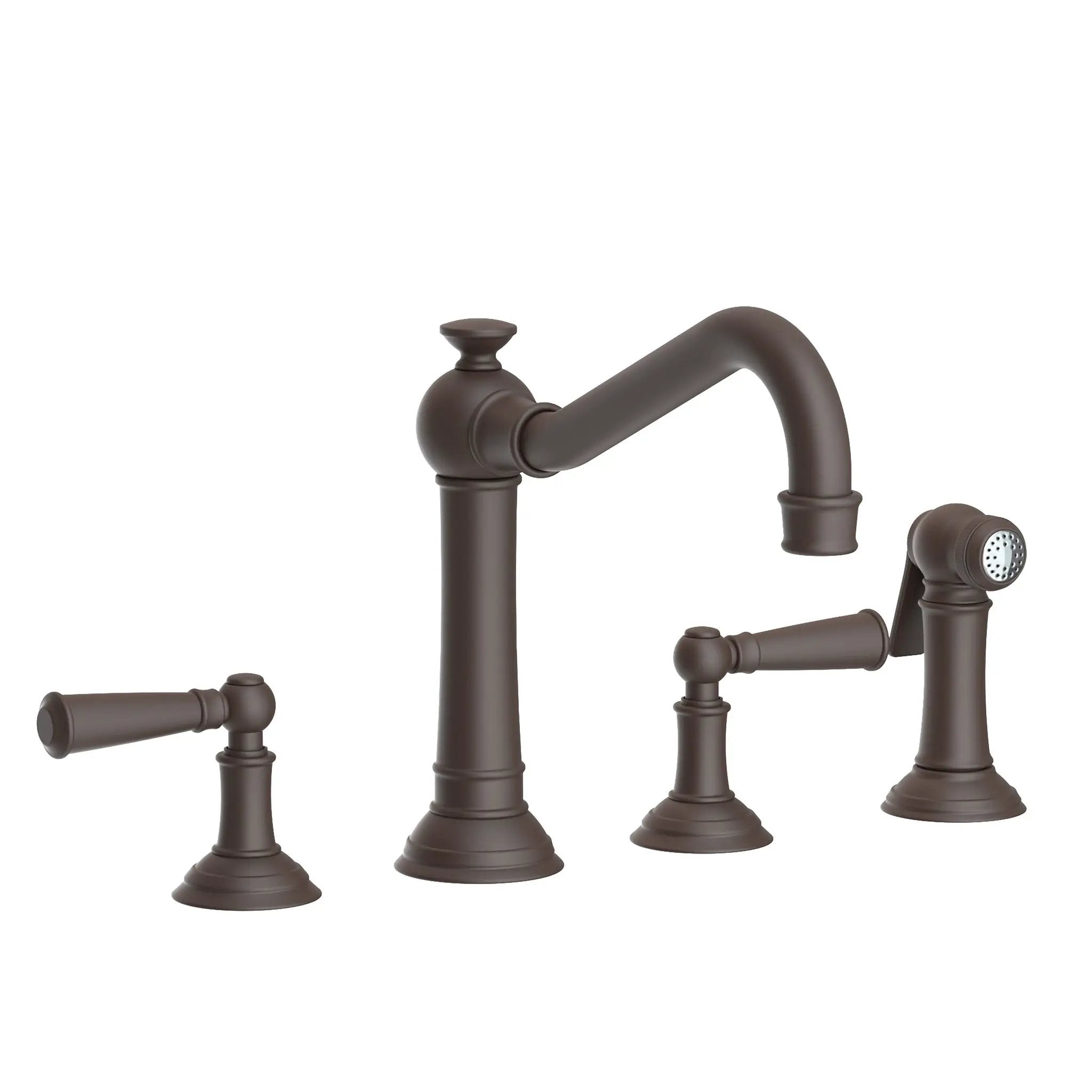 Newport Brass Jacobean Kitchen Faucet with Side Spray by Newport Brass