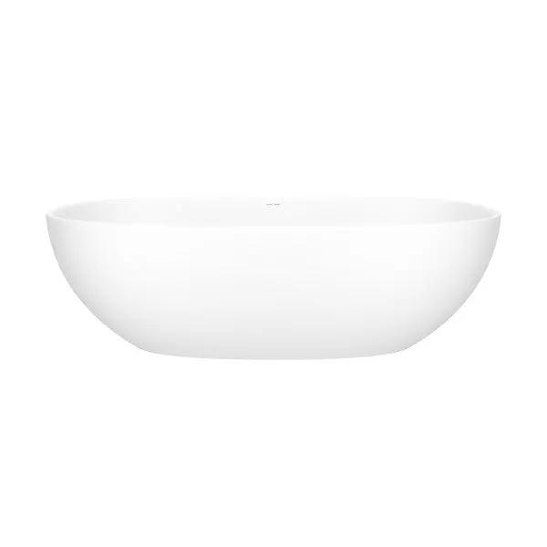 matte white bathtub