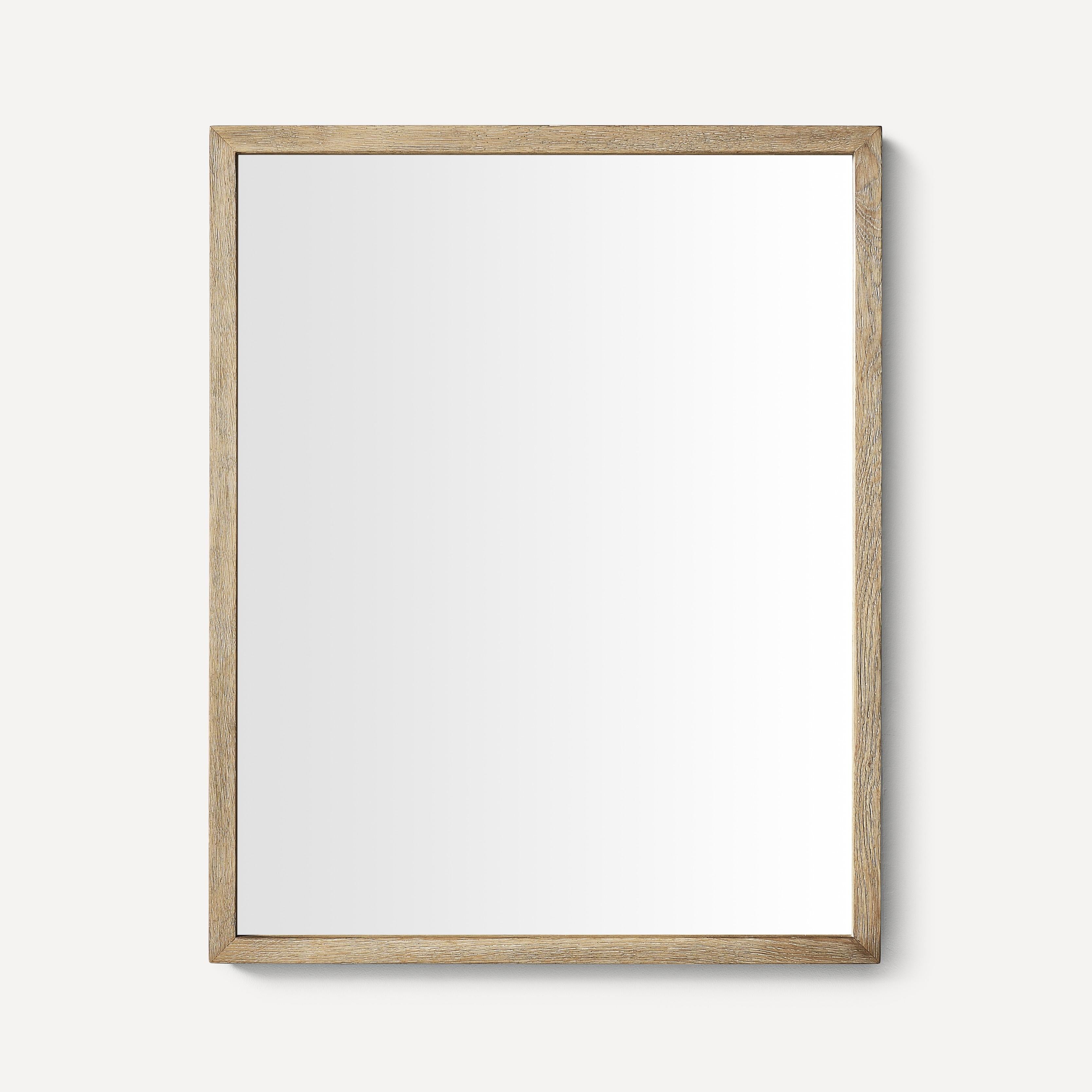 Robern Thin Framed Wood Mirror, 24"x 30"x 1-1/2"