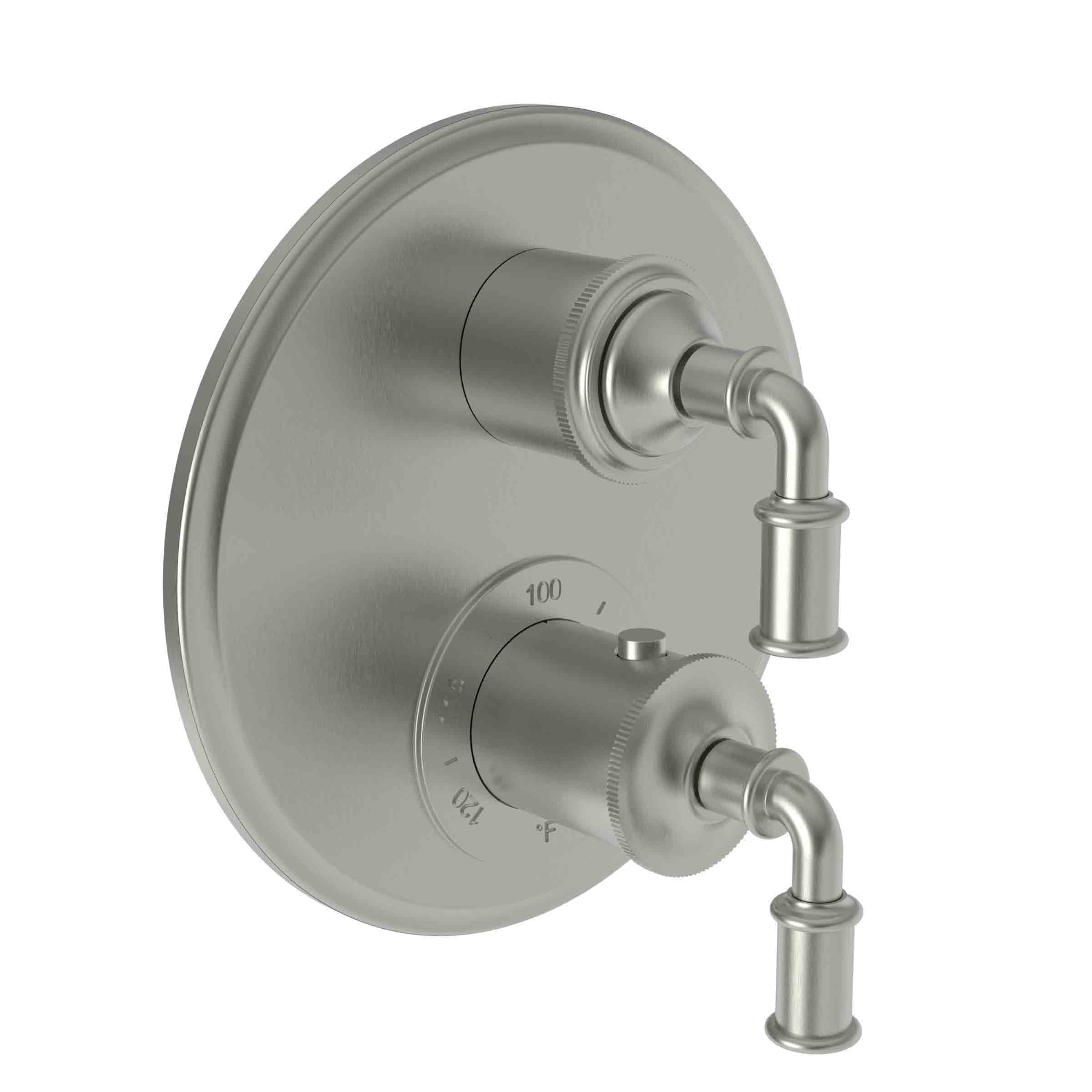 Newport Brass Taft 1/2" Round Thermostatic Trim Plate with Handle