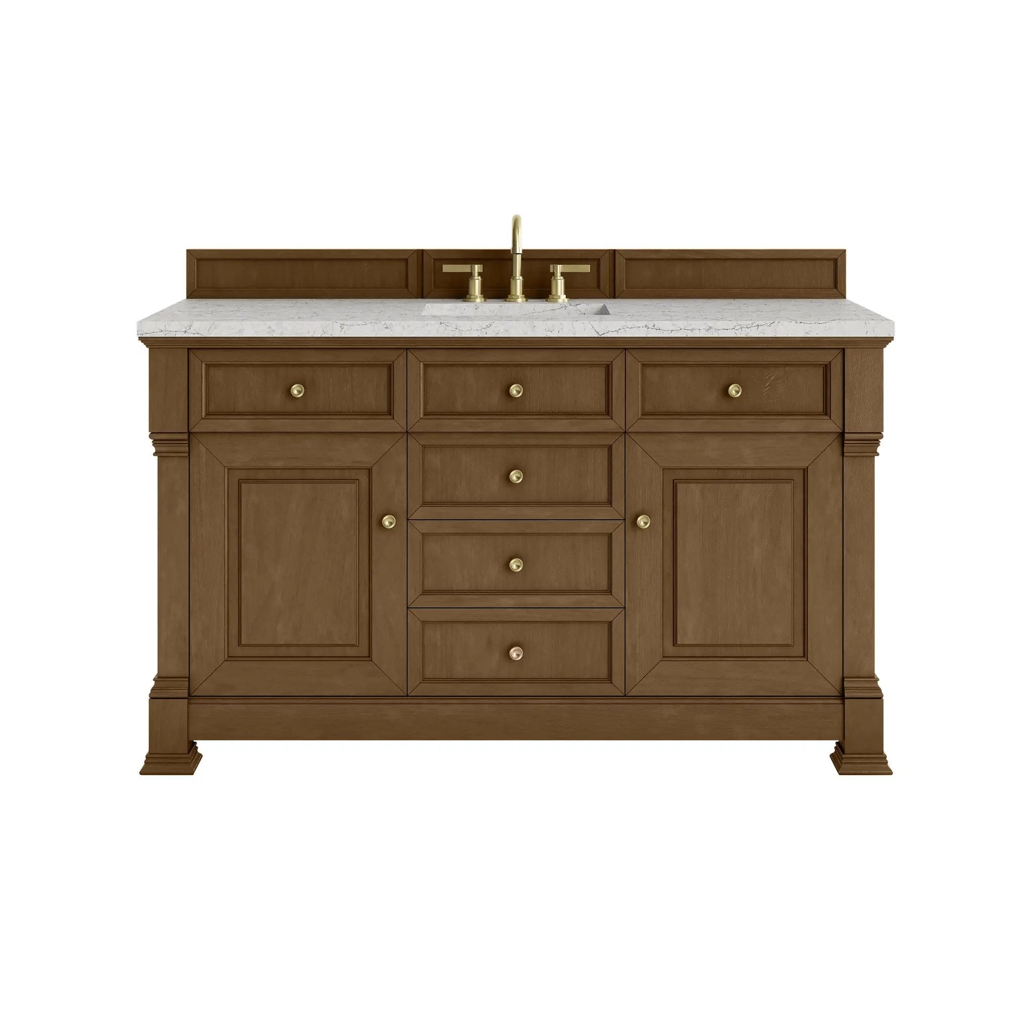 James Martin Brookfield 60" Single Vanity Set - Honey Oak by James Martin Vanities