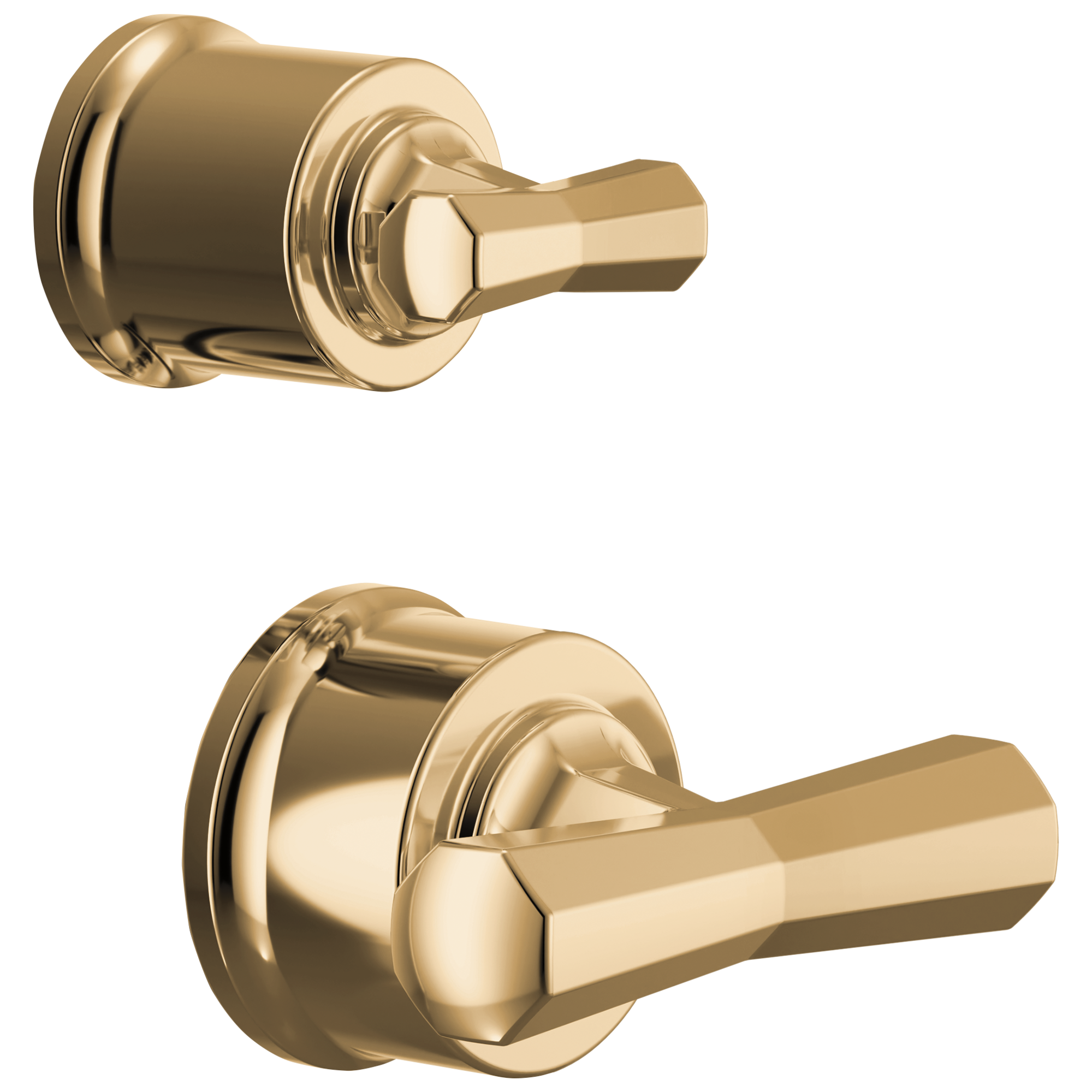 Brizo Beauclere Pressure Balance Valve with Integrated Diverter Trim Cross Handle Kit by Brizo