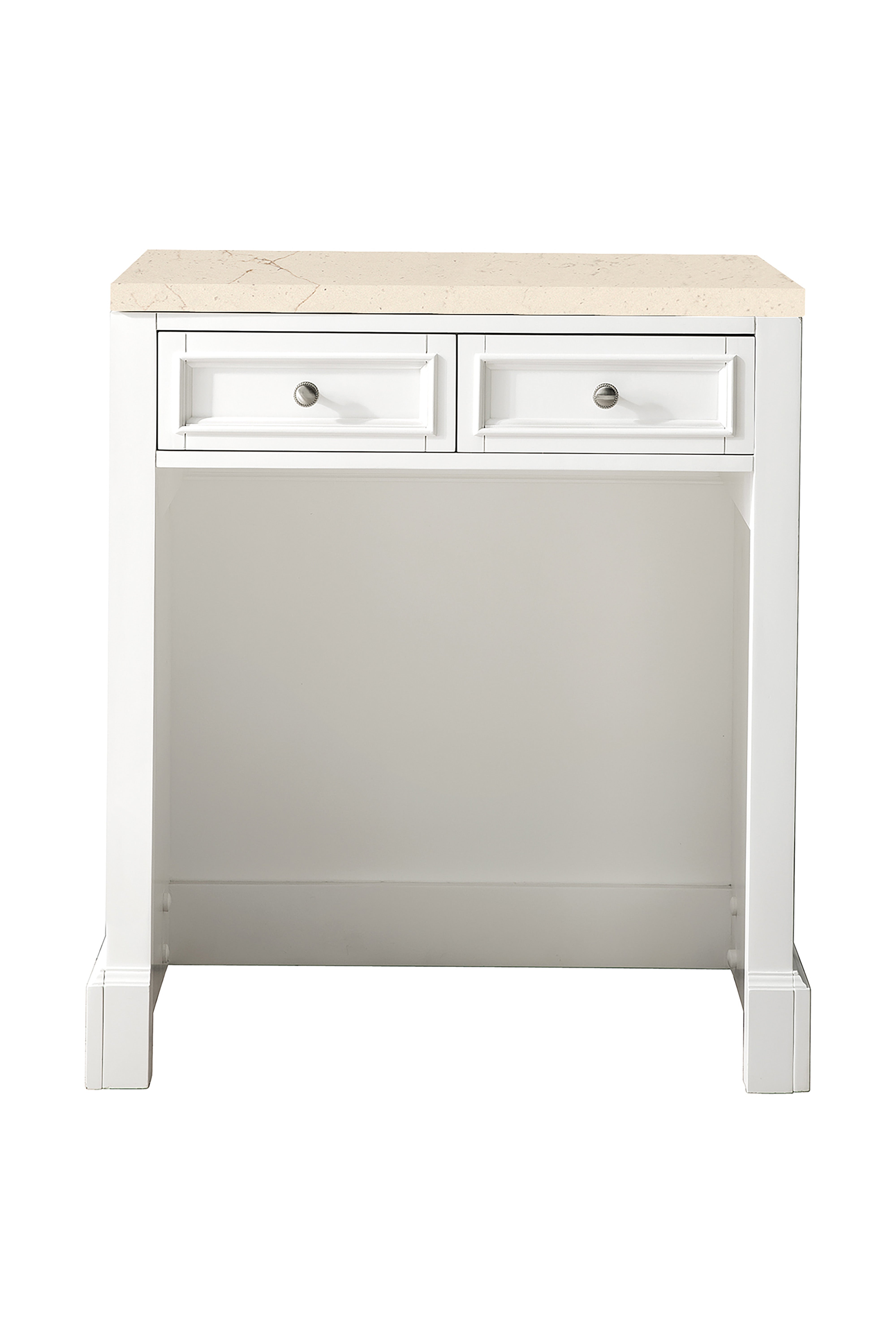 James Martin De Soto 30" Countertop Unit - Bright White by James Martin Vanities