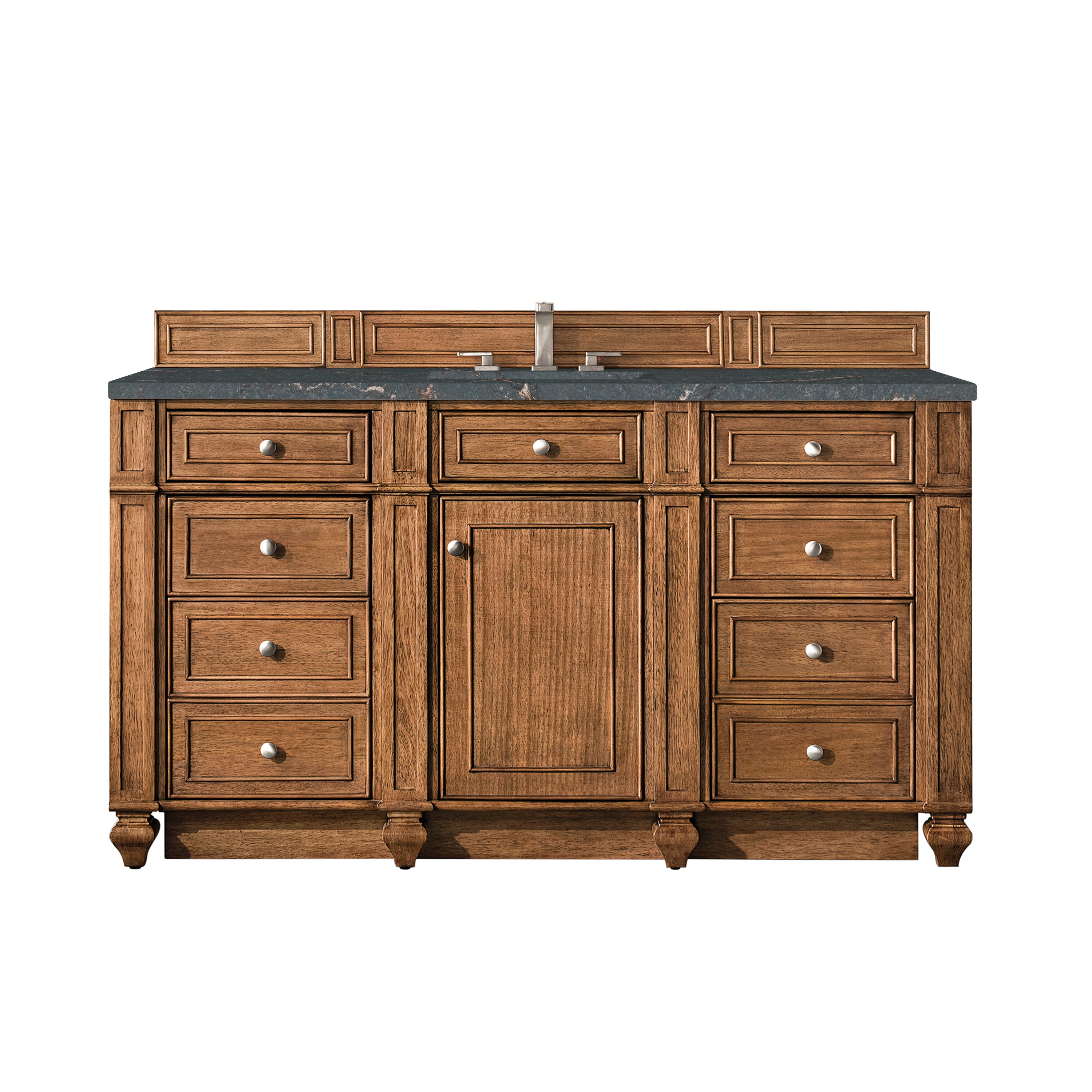 James Martin Vanities Bristol 60" Single Vanity - Saddle Brown
