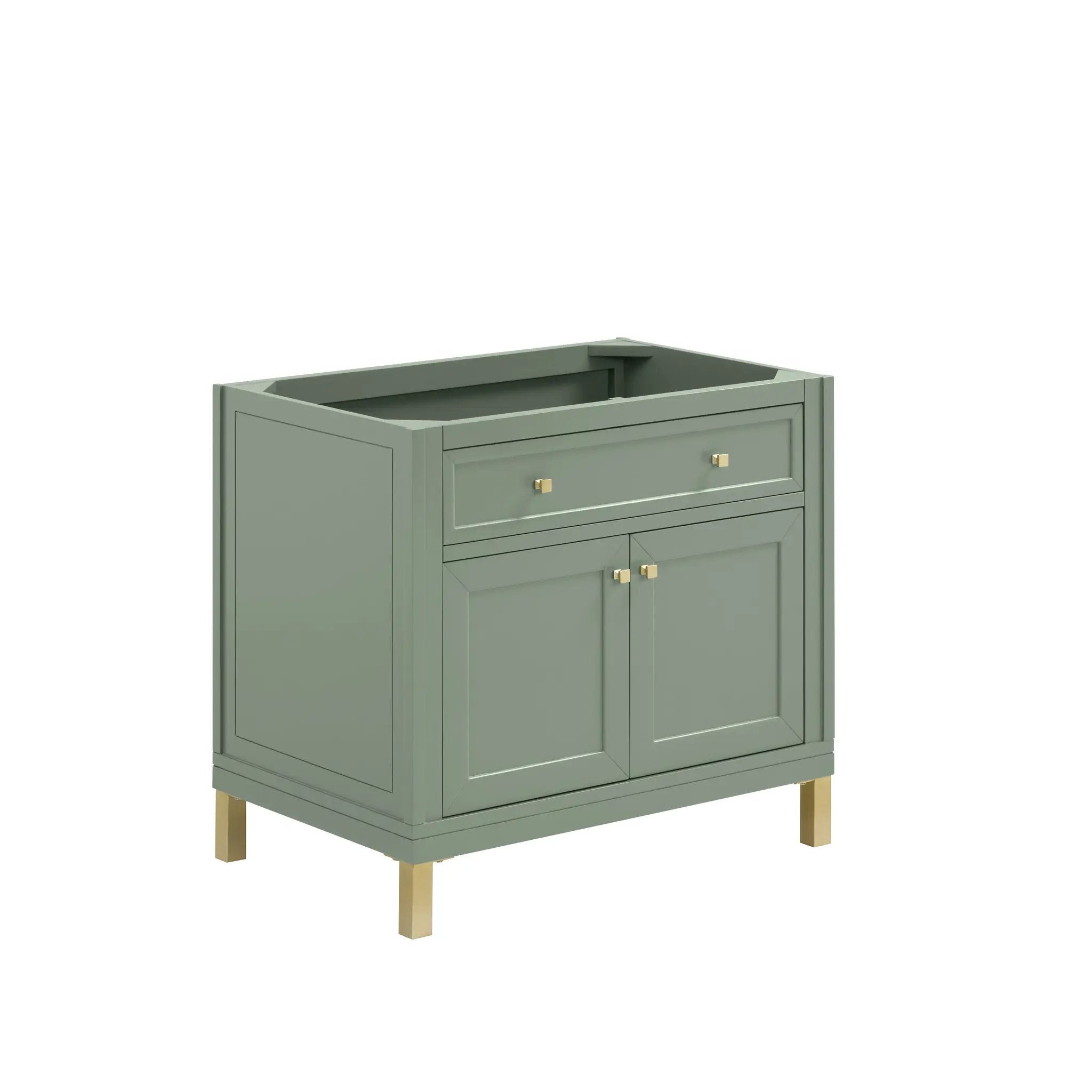 smokey celadon vanity