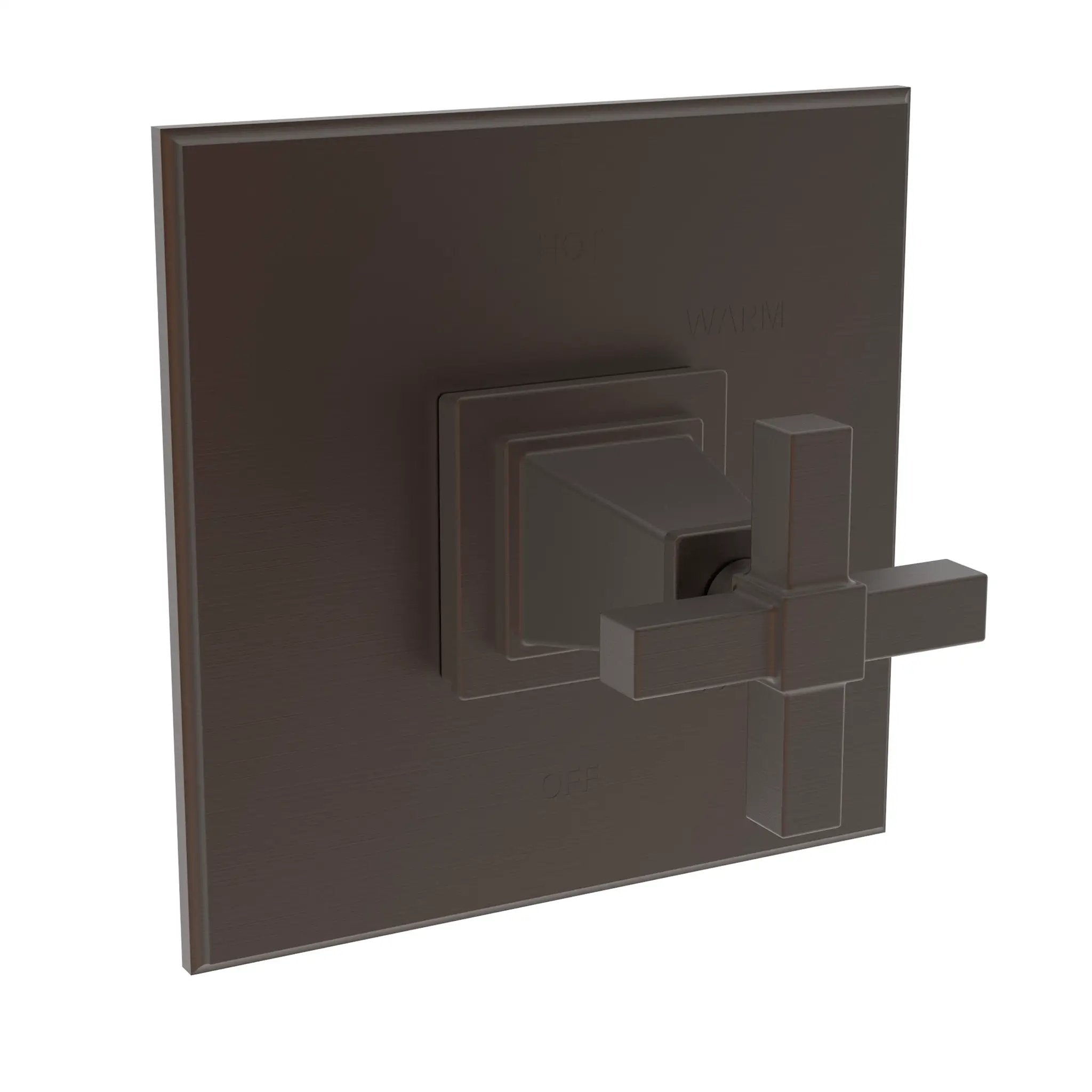 Newport Brass Malvina Balanced Pressure Shower Trim Plate with Handle. Less showerhead, arm and flange. by Newport Brass