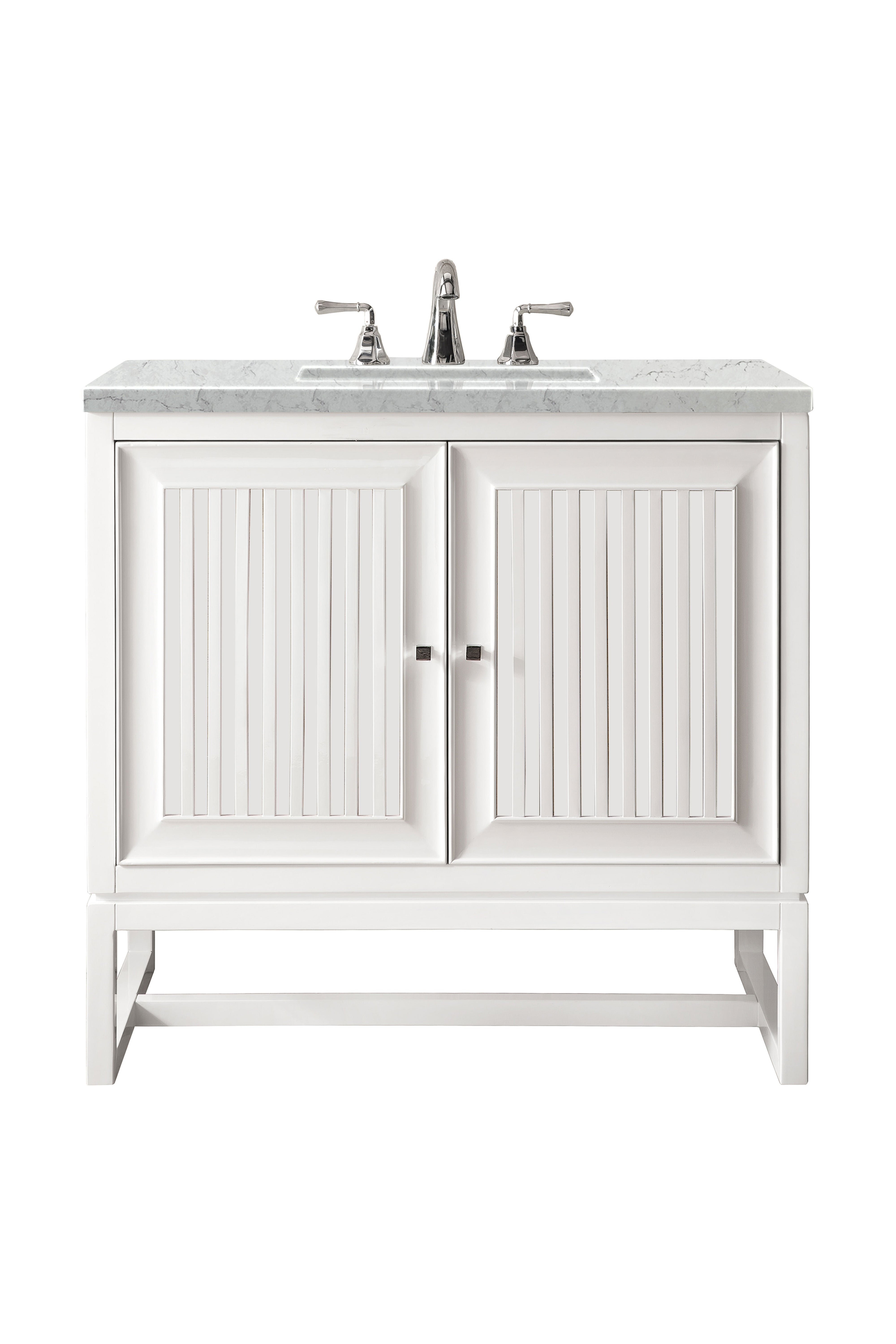 James Martin Vanities Athens 30" Single Vanity - Glossy White
