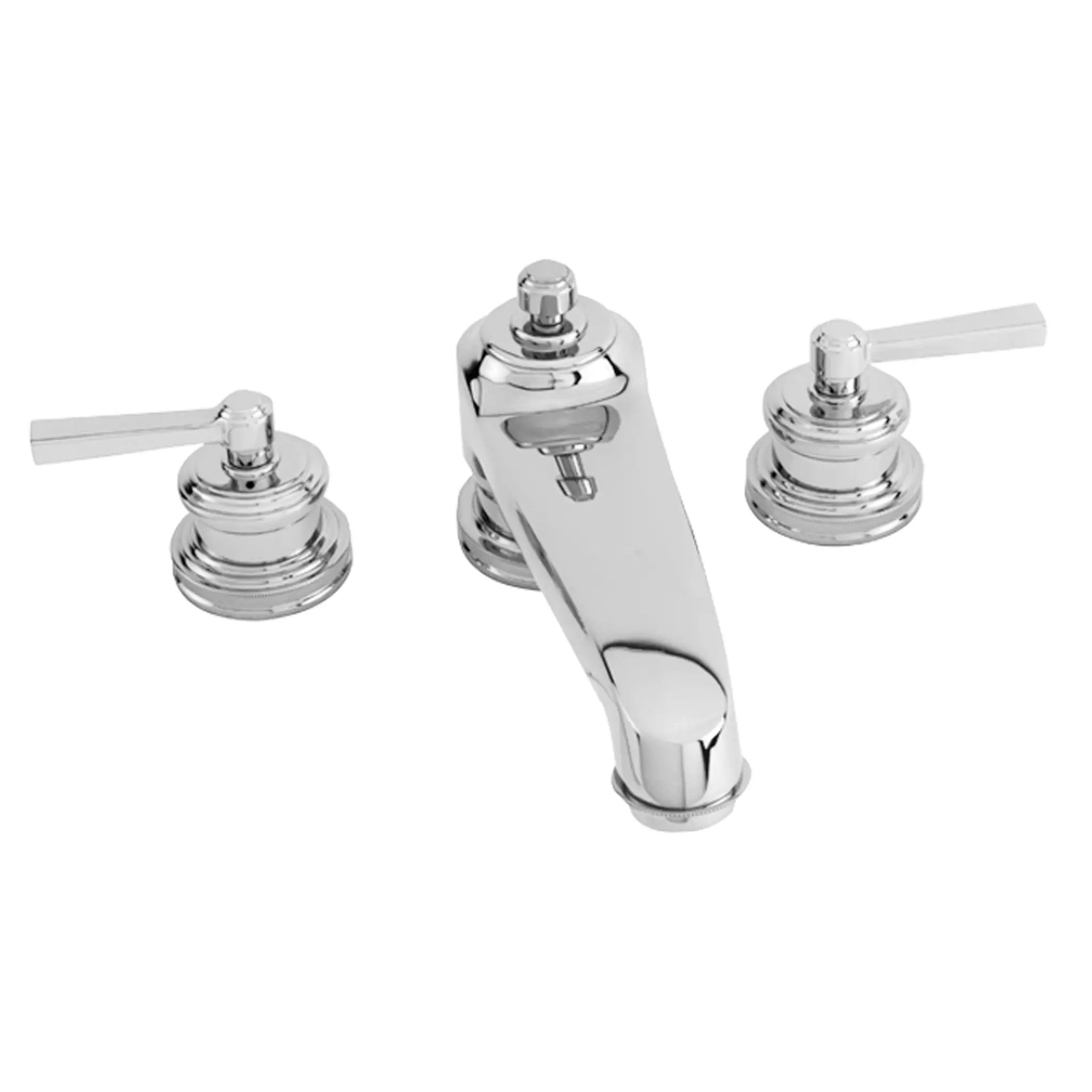 polished chrome tub faucet