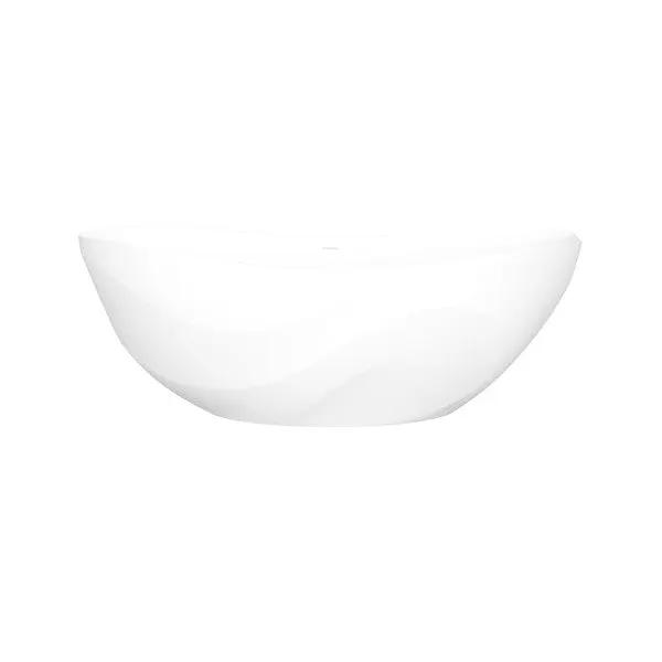 matte white bathtub